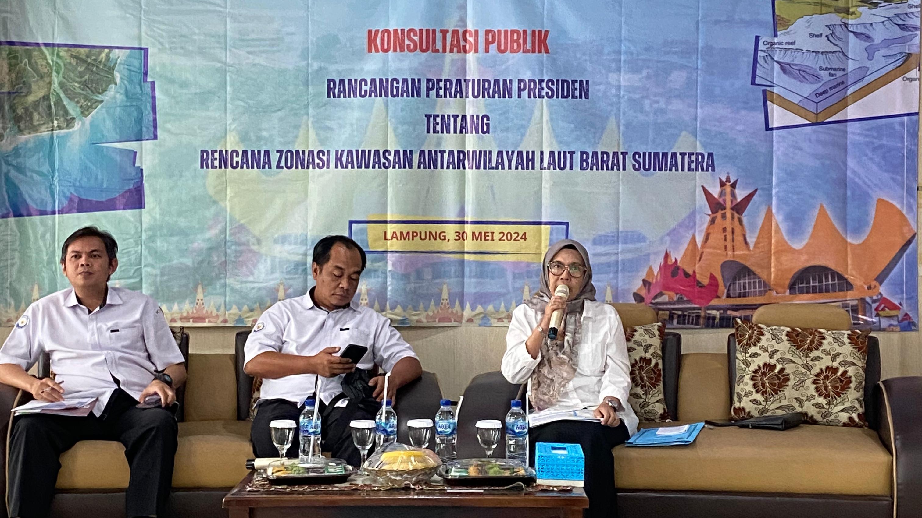 Setjen KKP Gelar Konsultasi Publik Bahas Rencana Zonasi Laut Barat Sumatera