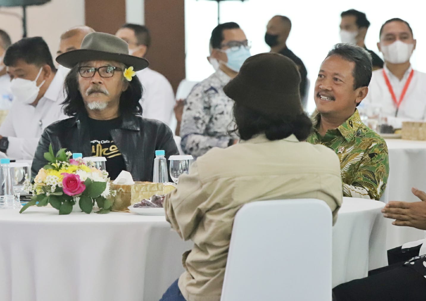 Menteri Trenggono membuka acara Gelar Budaya dalam Memupuk Semangat Integritas Antikorupsi di Lingkungan Kementerian Kelautan dan Perikanan, dalam rangka menyambut Hari Anti Korupsi Sedunia (Hakordia)