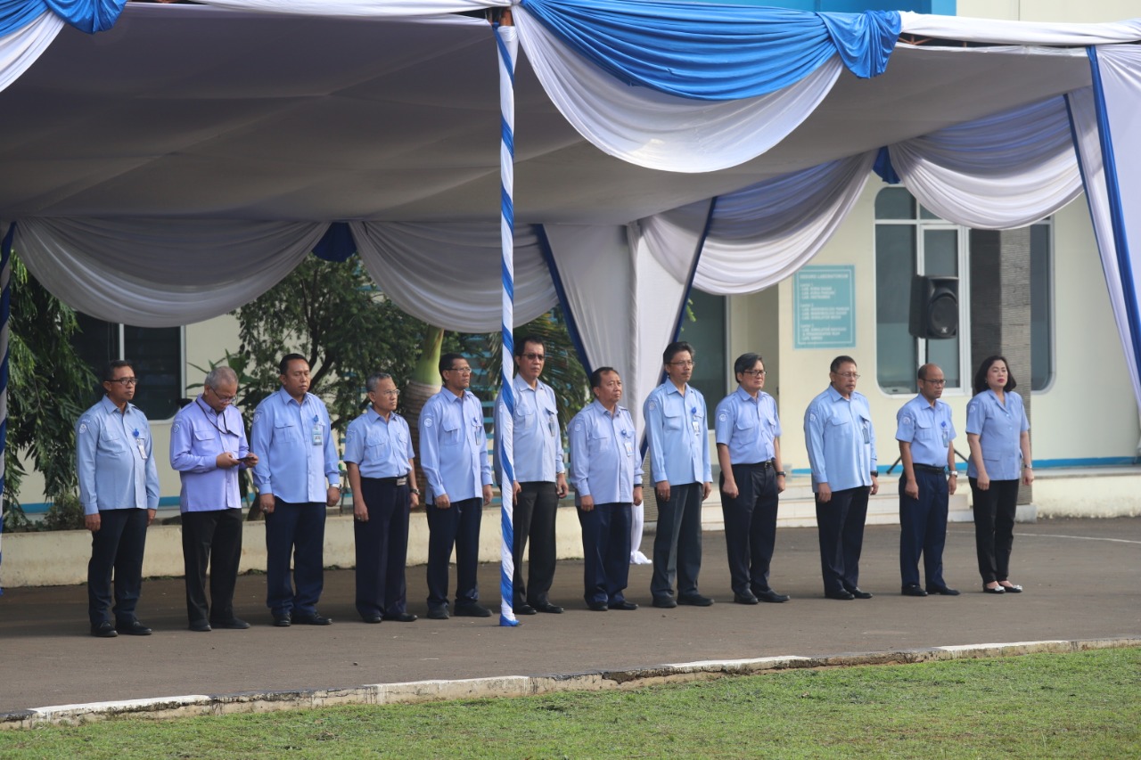 KKP Melaksanakan Upacara Hari Bela Negara di STP Jakarta