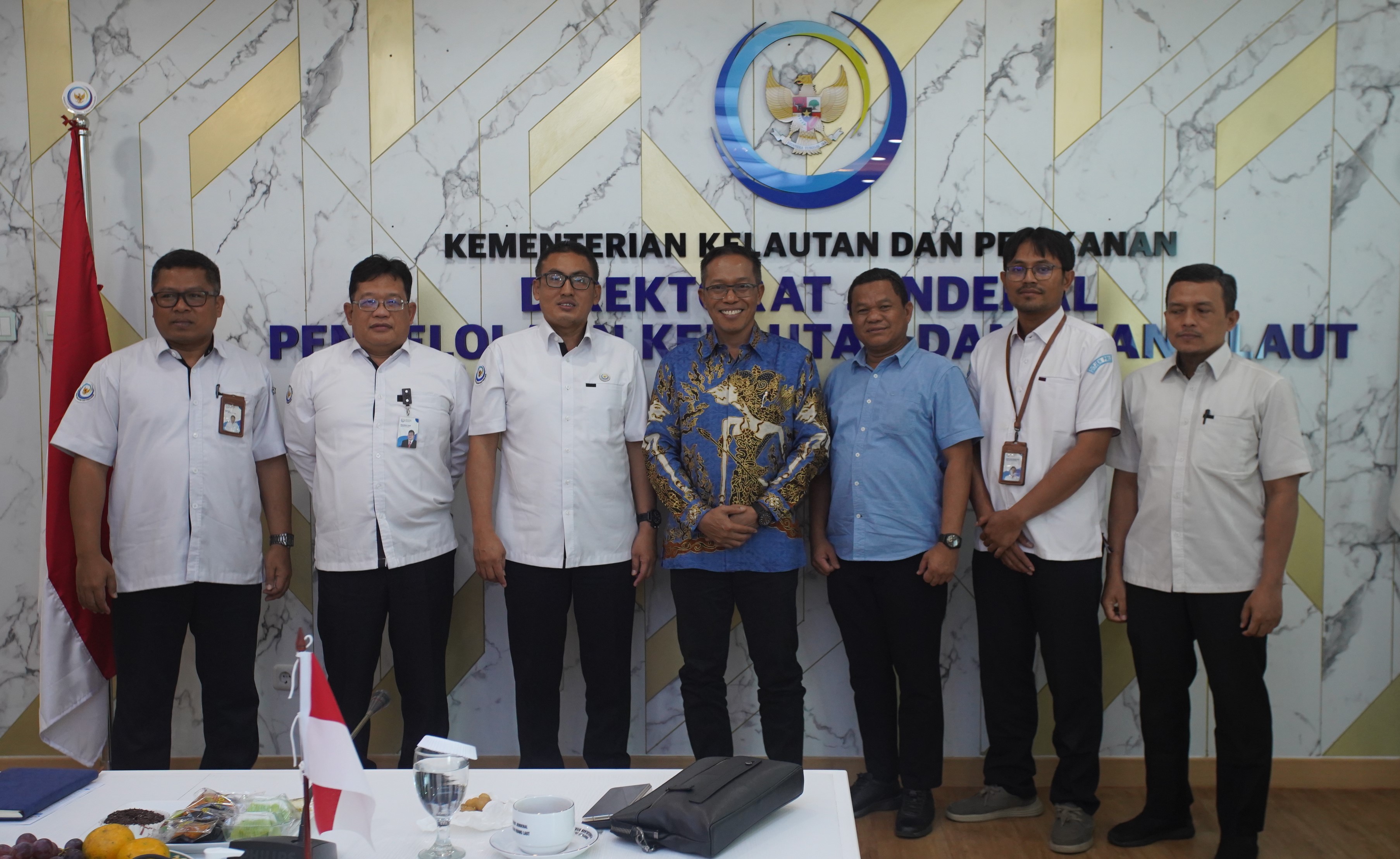 Audiensi Bupati Lombok Timur ke Ditjen PKRL dalam rangka penyelarasan program sektor Kelautan, Jakarta (11/01).