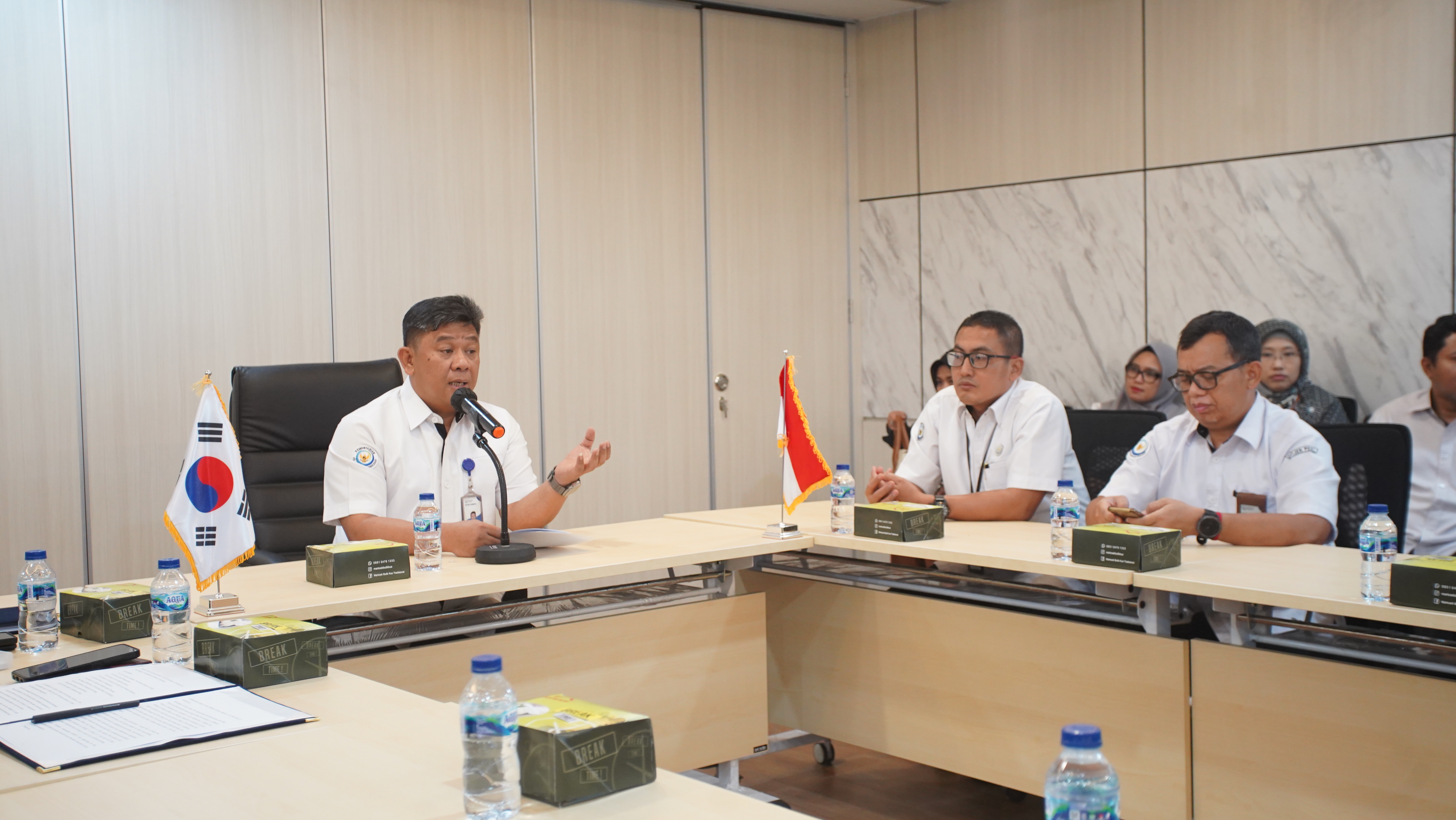 Peresmian Kantor Sekretariat Korea - Indonesia Offshore Research Cooperation Center KIORCC, Jakarta (09/01)