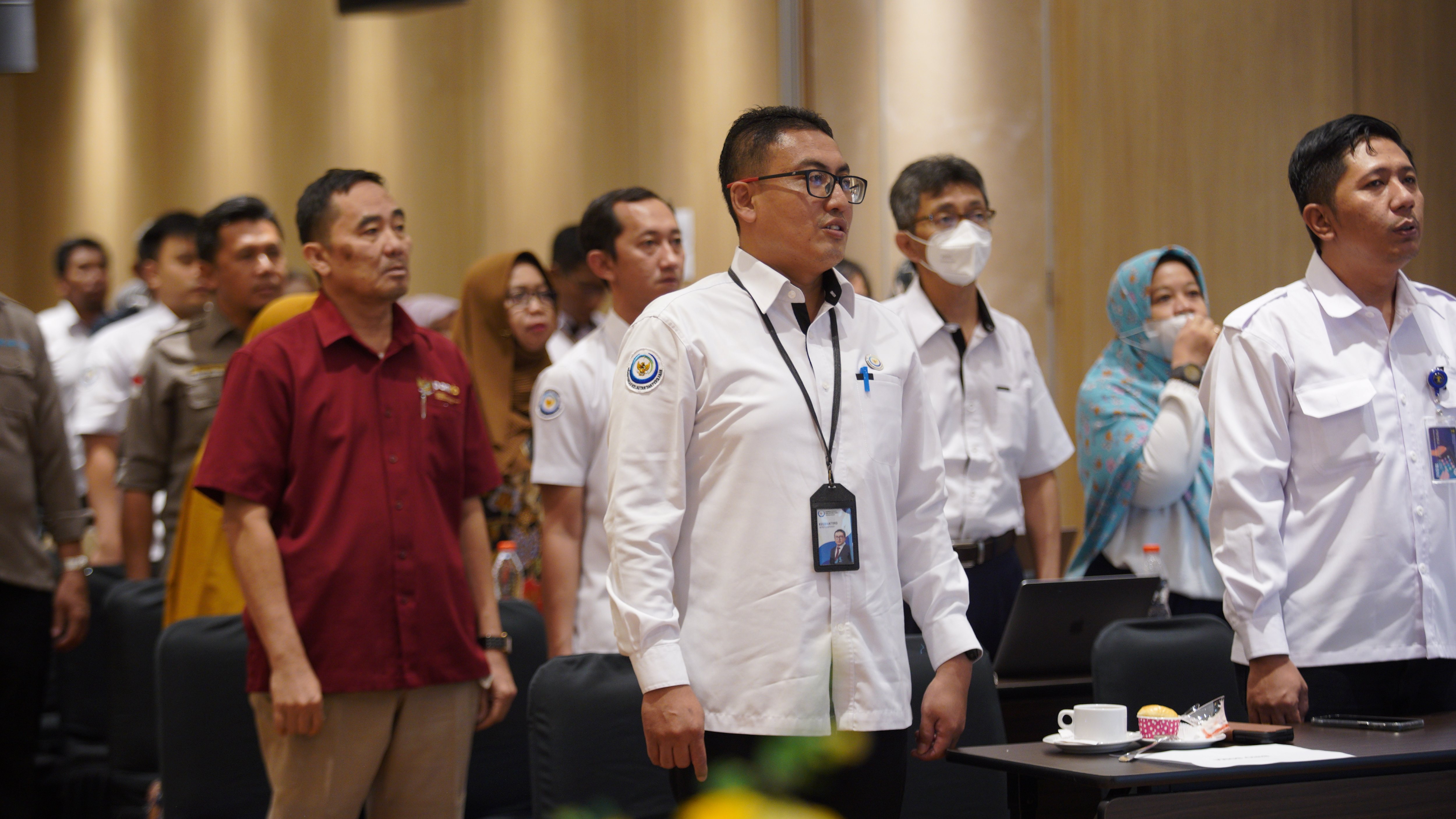 Musyawarah Nasional Jabatan Fungsional Analis Pengusahaan Jasa Kelautdan dan Pengelolaan ekosistem Laut dan Pesisir, Jakarta (4/10).