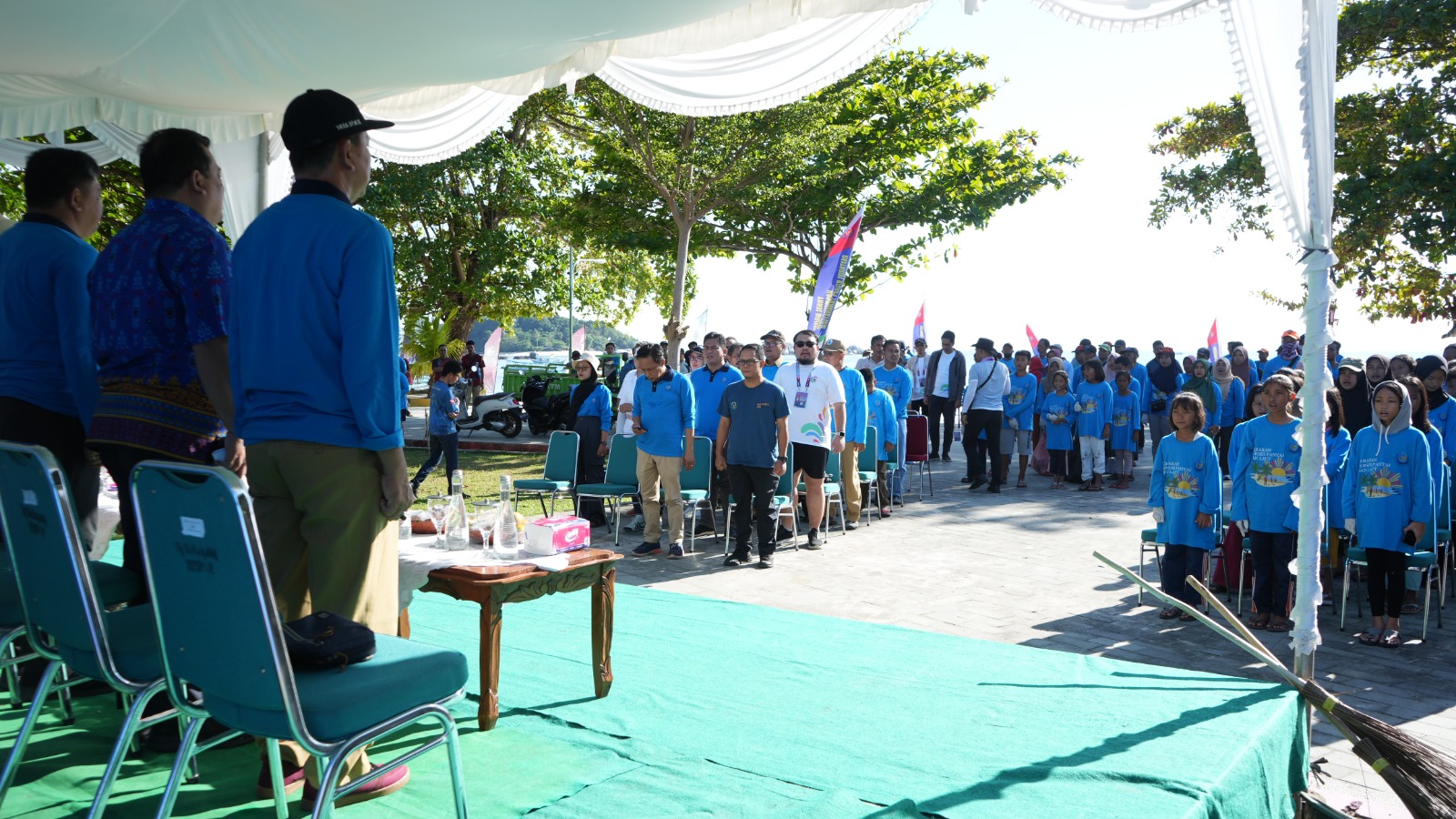 Kegiatan Bulan Cinta Laut di Belitung, (4/7).