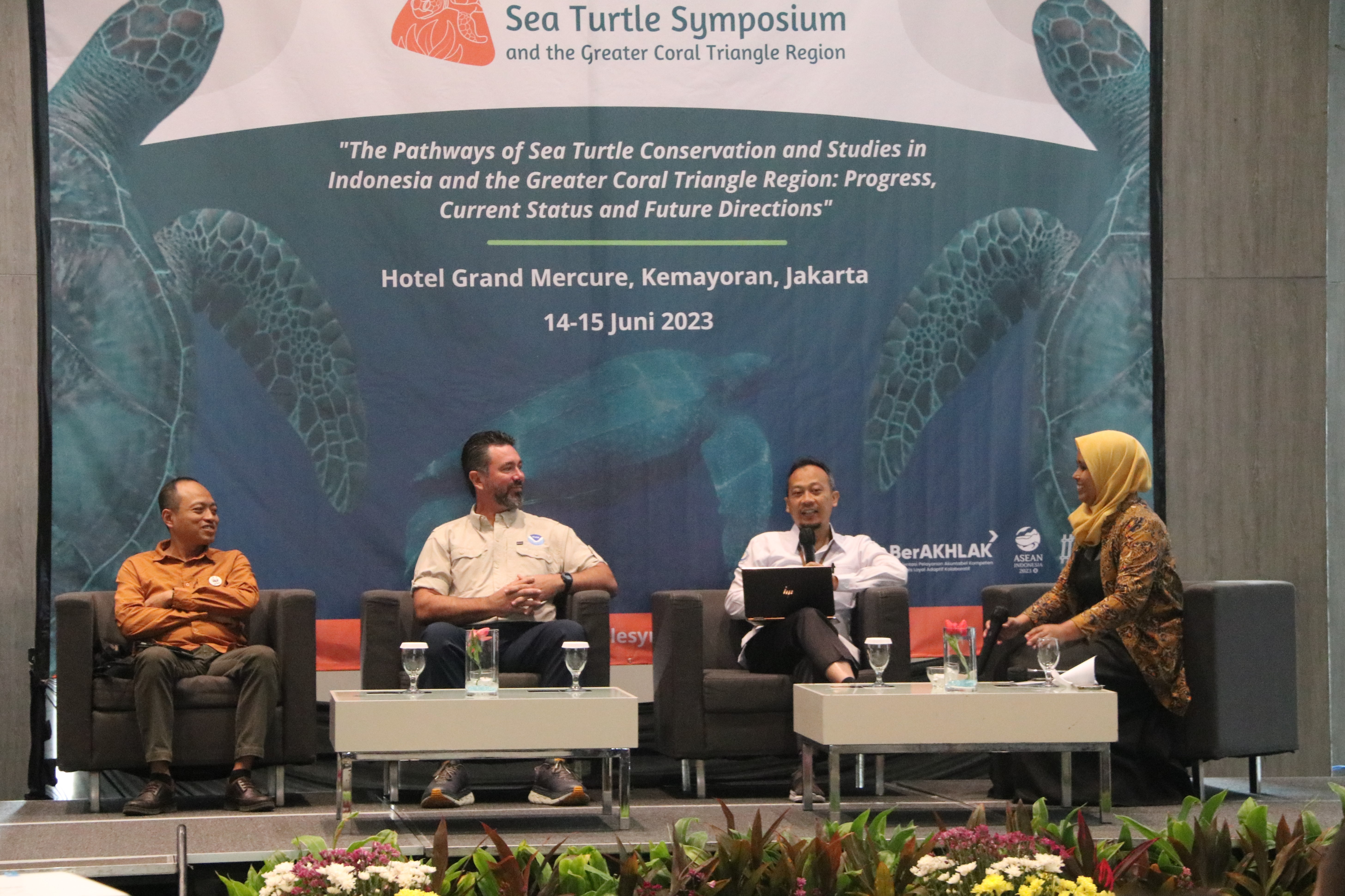 2023 Indonesia Sea Turtle Symposium and The Greater Coral Triangle Region, Jakarta 14-15 Juni 2023.