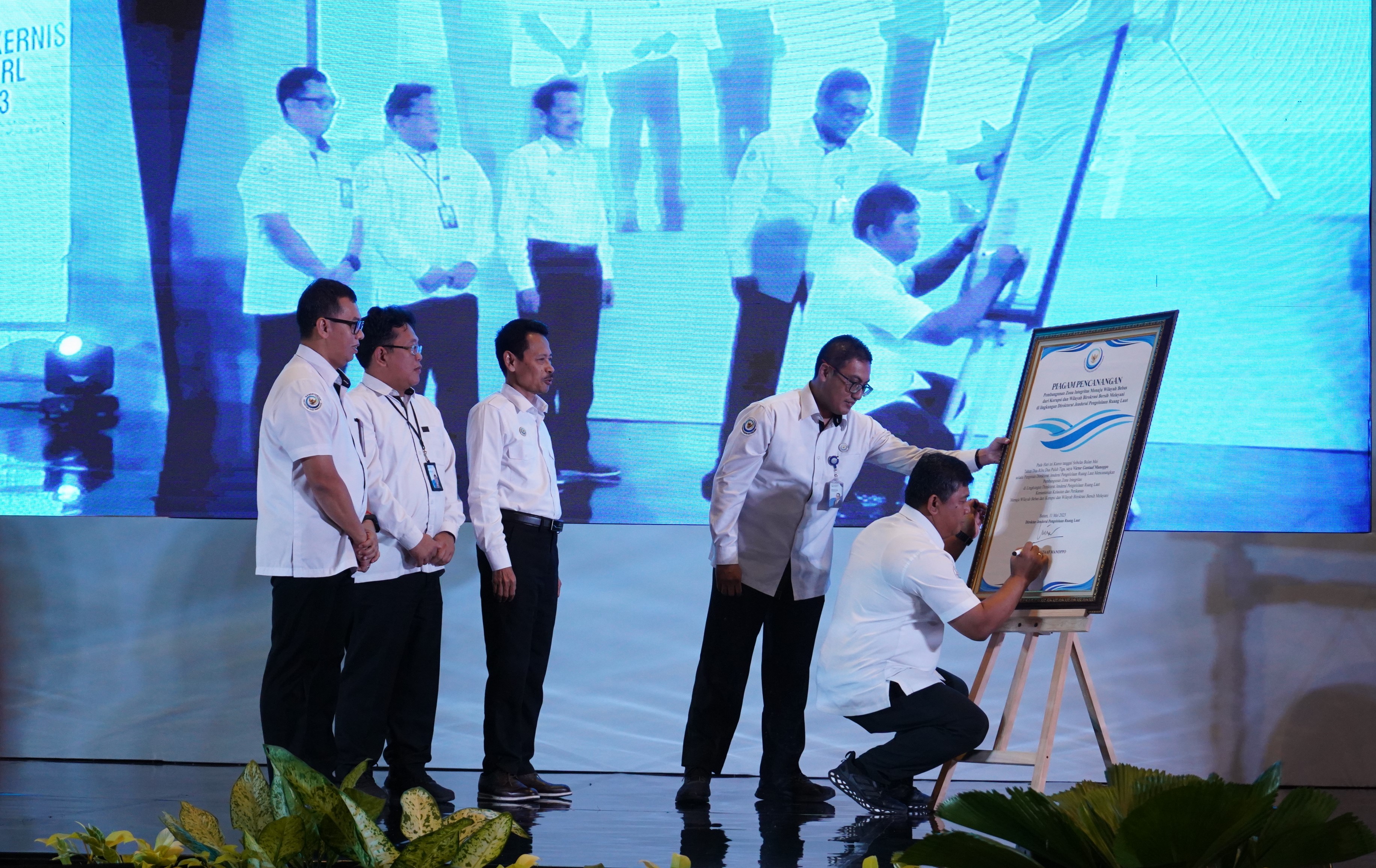 Rapat Kerja Teknis Ditjen Pengelolaan Ruang Laut 2023, Batam (10/5).