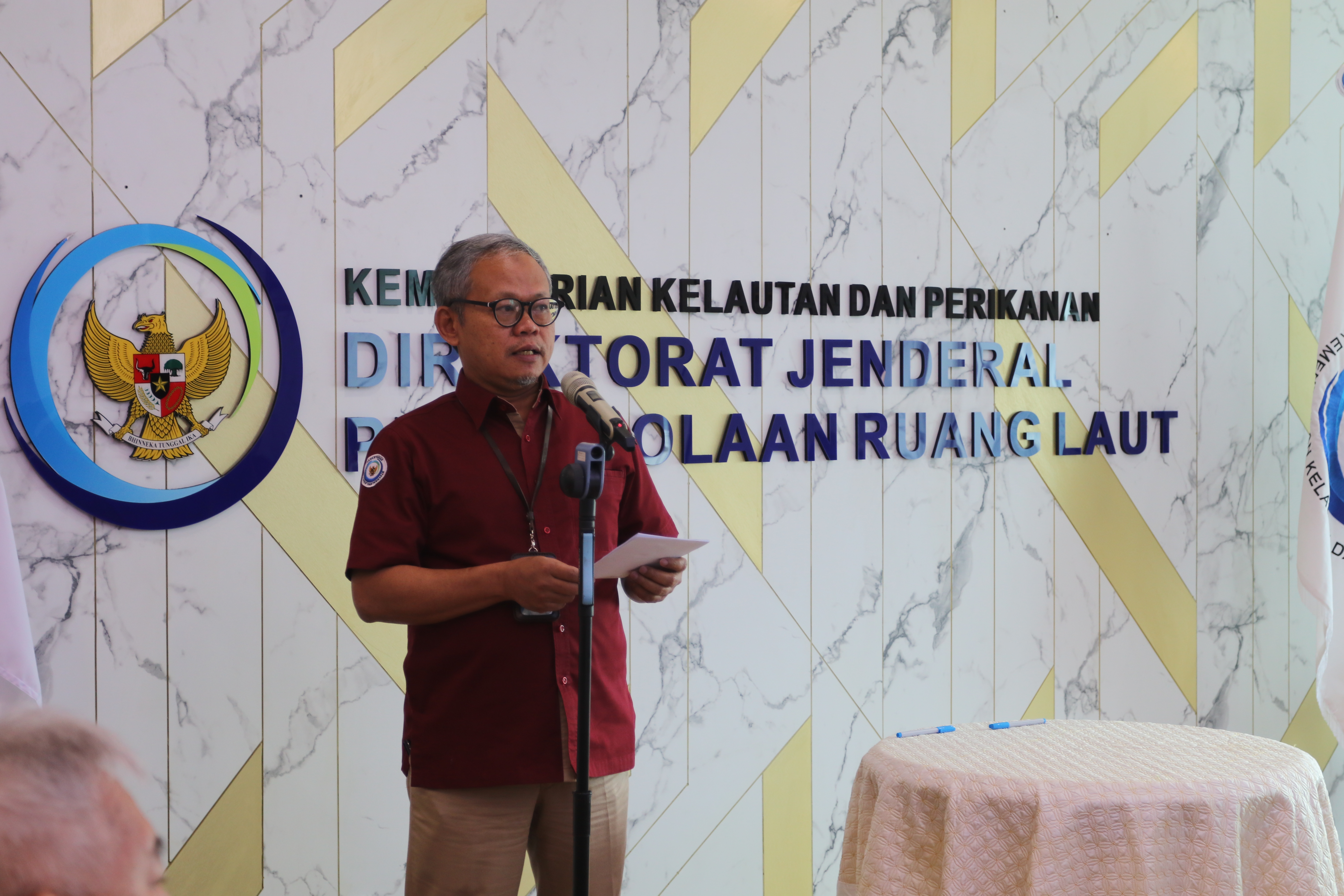 Serah terima hibah Barang Milik Daerah (BMD) antara Pemerintah Kabupaten Kepulauan Aru dengan Ditjen PRL, Jakarta (19/1)