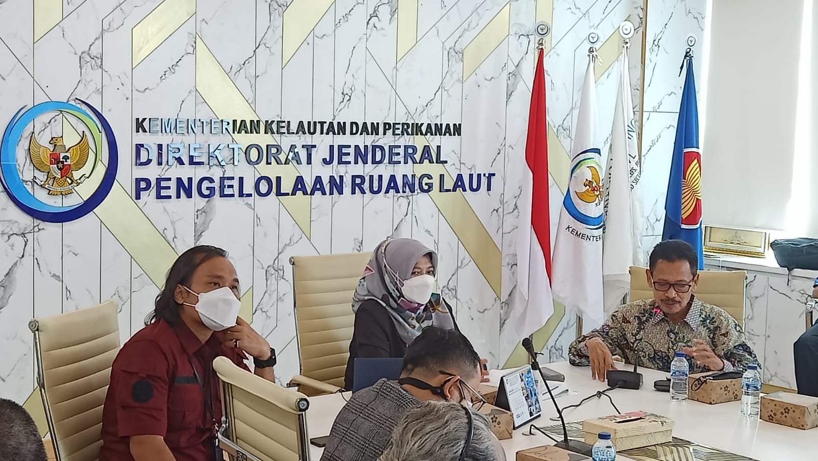 Sosialisasi Peraturan Menteri Kelautan dan Perikanan Nomor 28 Tahun 2021 tentang Penyelenggaraan Penataan Ruang Laut dengan SKK Migas