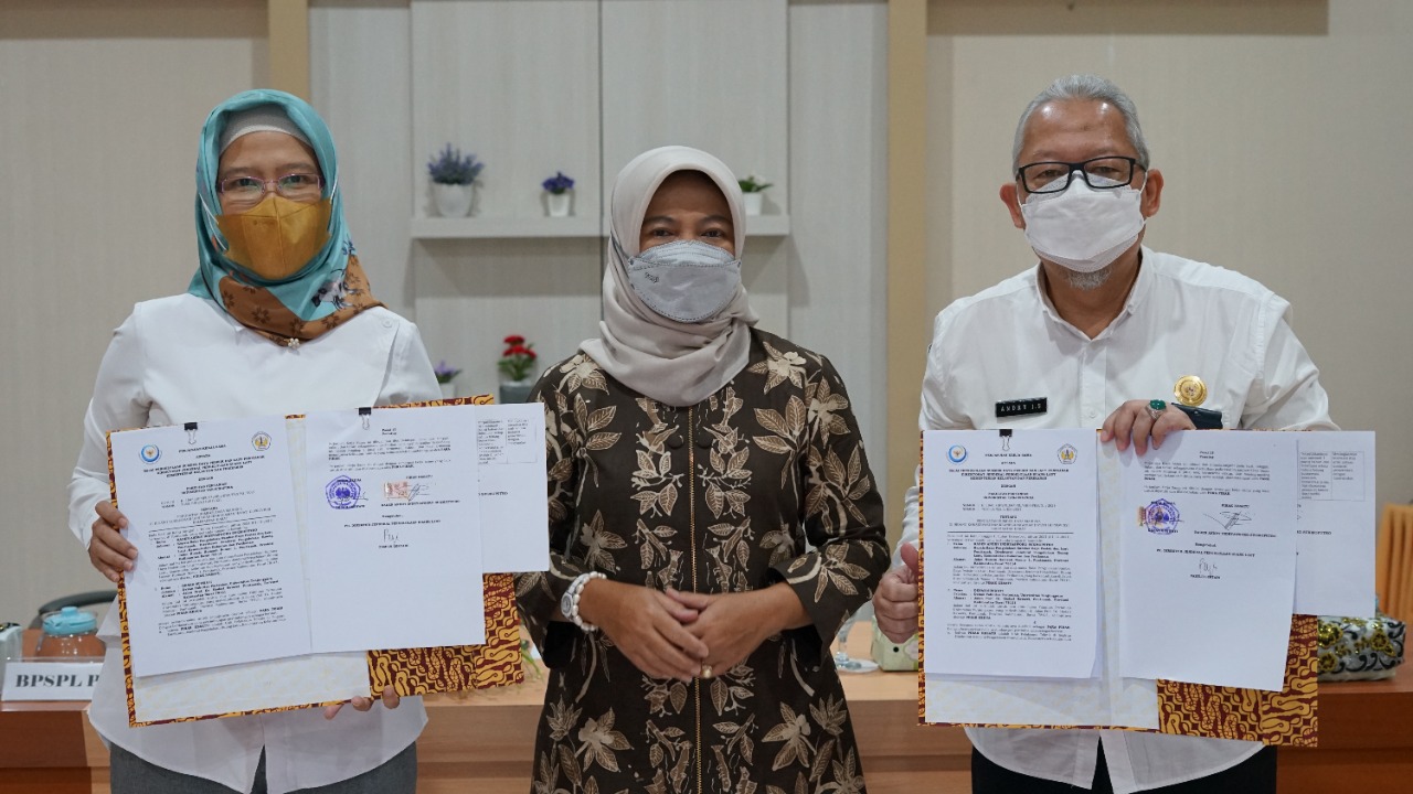 Penandatanganan Perjanjian Kerjasama antara BPSPL Pontianak dengan Fakultas Pertanian Universitas Tanjungpura (24/12).