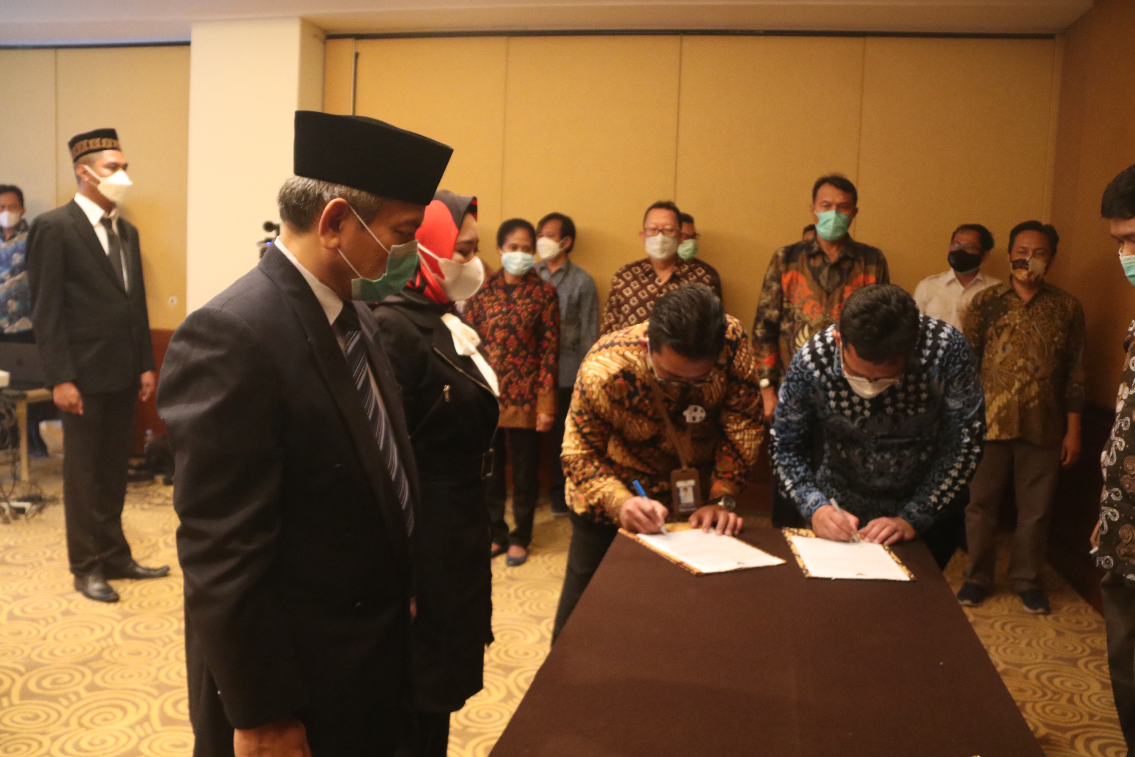 Pelantikan Pejabat Fungsional Pengelola Ekosistem Laut dan Pesisir Lingkup Ditjen PRL, (6/4)