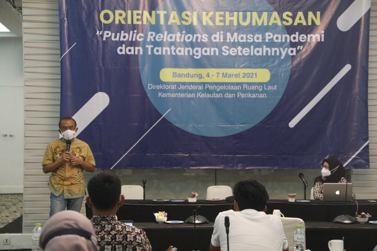 Orientasi Kehumasan Lingkup Direktorat Jenderal Pengelolaan Ruang Laut, Bandung 4 - 7 Maret 2021