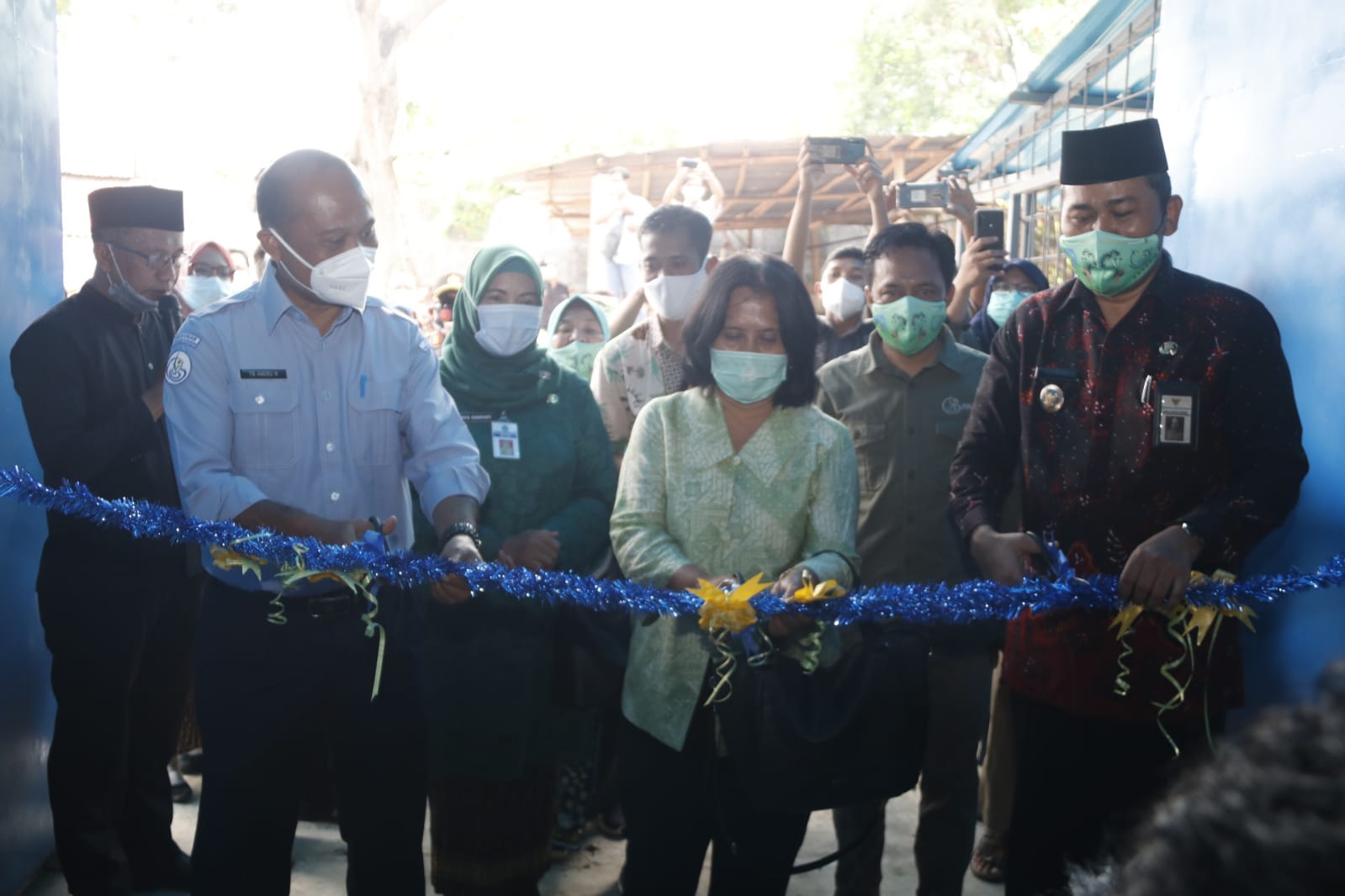 Peresmian Washing Plant dan Dialog Dengan Petambak Garam di Brebes, Selasa (22/12)