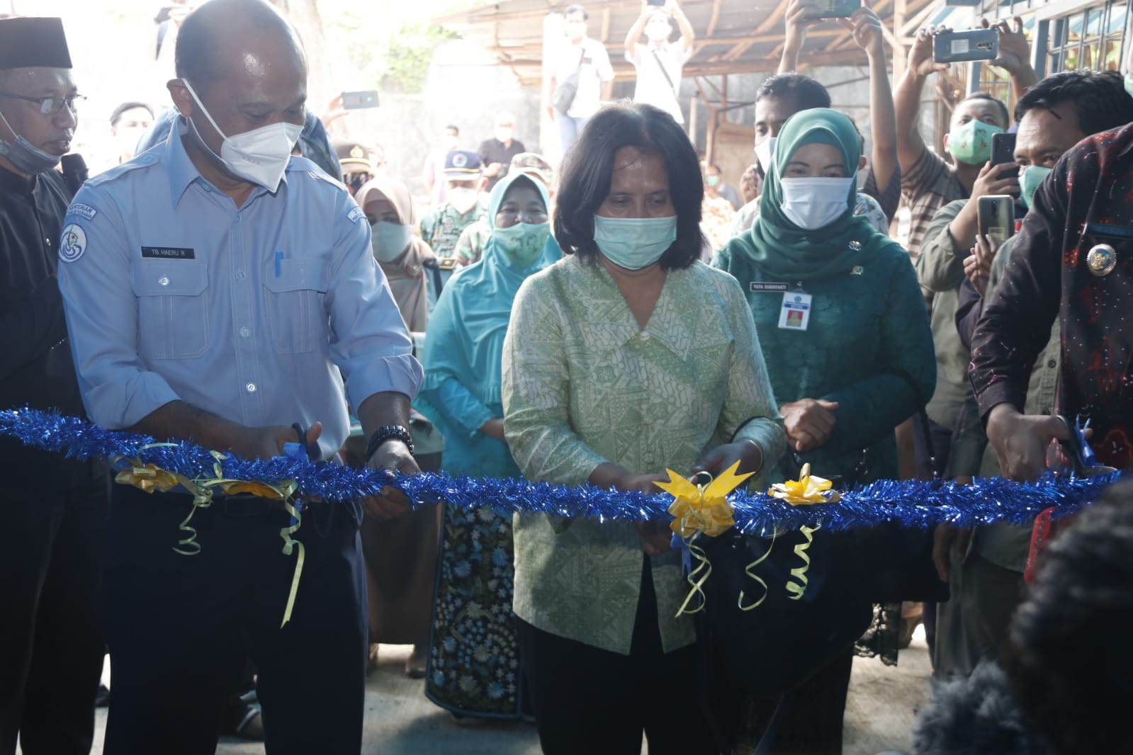 Peresmian Washing Plant dan Dialog Dengan Petambak Garam di Brebes, Selasa (22/12)