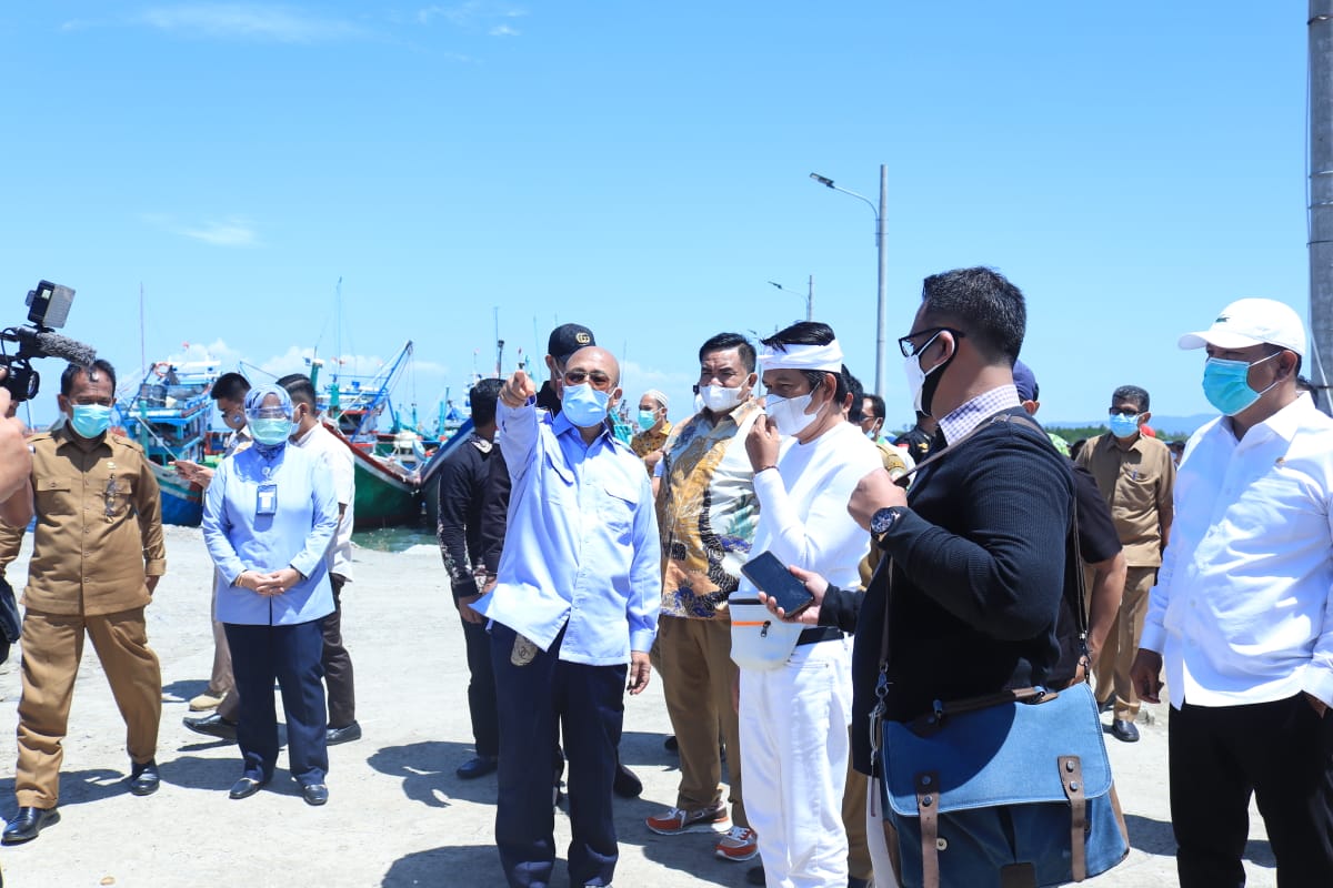 Kunjungan Kerja KKP dan Komisi IV DPR RI di PPS Lampulo, Banda Aceh