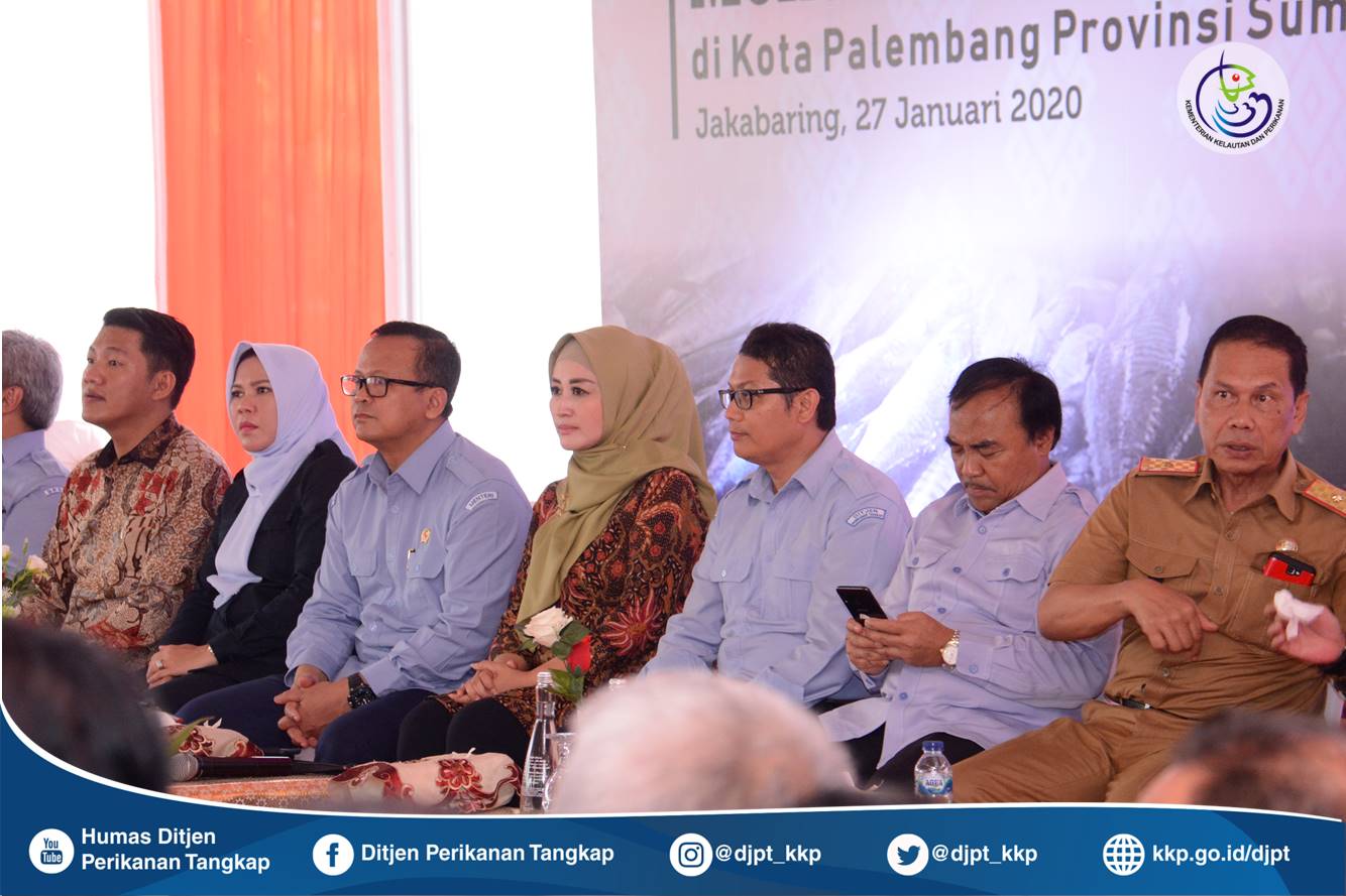 Peresmian TPI Perairan Umum Daratan Jakabaring Palembang