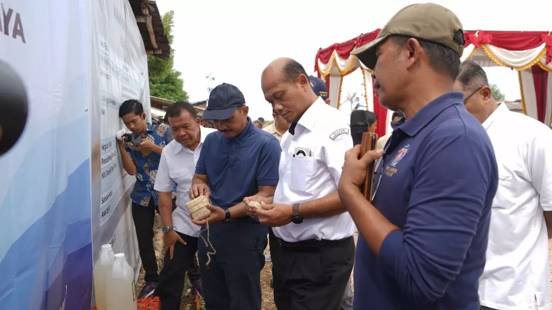 Peninjauan Kampung Budidaya rumput Laut di Kabupaten Klungkung, Bali