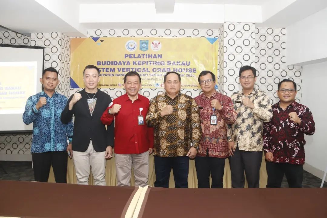 Pelatihan Budidaya Kepiting Bakau System Vertical Crab House