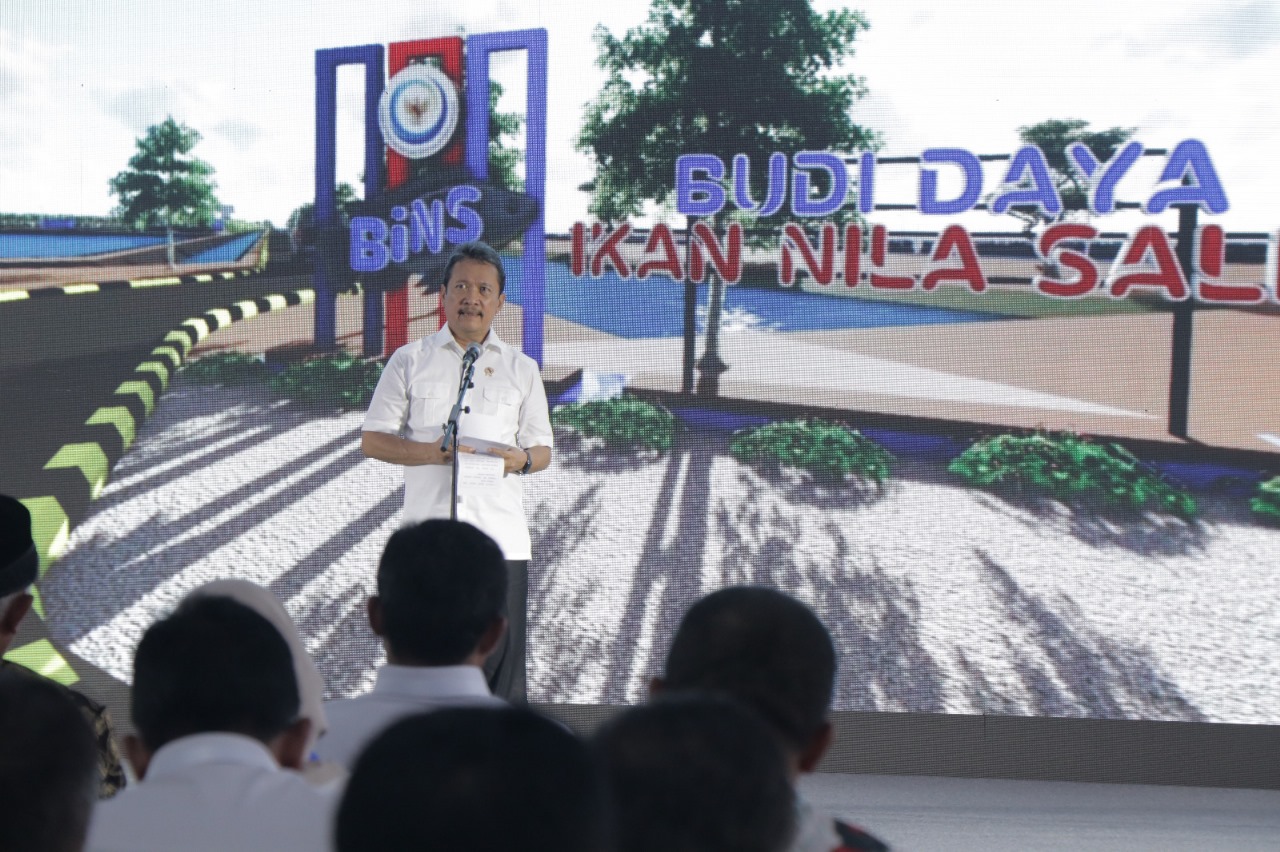 Puncak Apresiasi Gerakan Nasional Bulan Cinta Laut (Gernas BCL) di THP Kenjeran, Surabaya, Jawa Timur