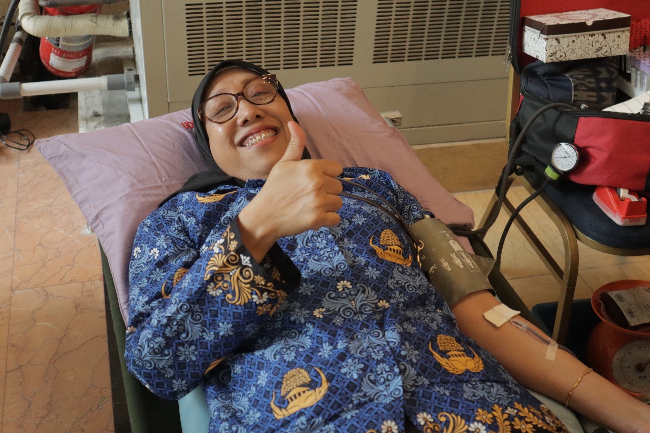 Kegiatan Donor Darah KORPRI Nasional yang di Kantor Balai Kota Provinsi DKI Jakarta