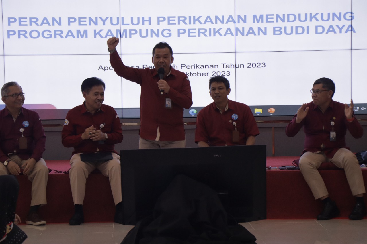 Dirjen PB Menghadiri Apel Siaga Nasional Penyuluh Perikanan 2023