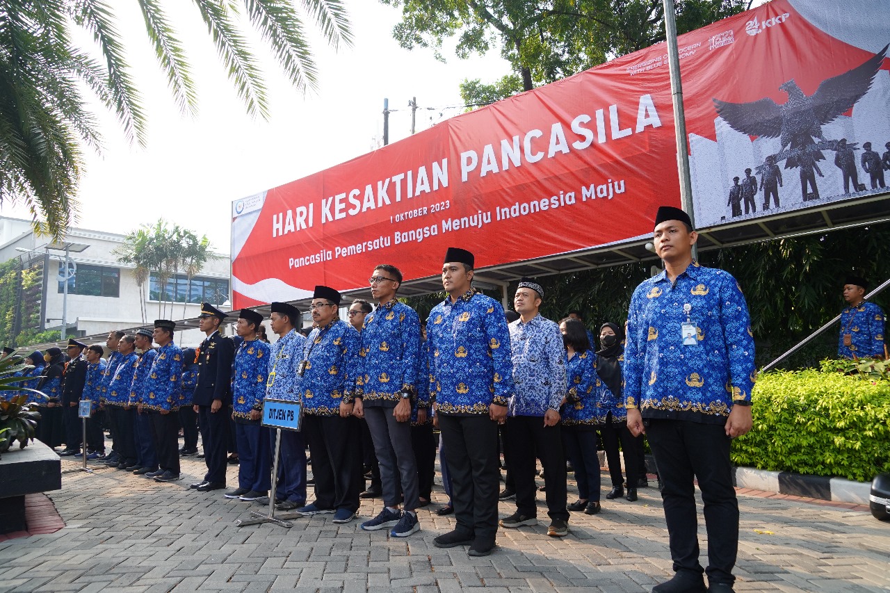 Dirjen PB mengikuti Upacara Hari Kesaktian Pancasila 2023