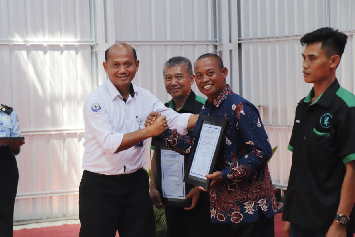 Ekspor Perdana Produk Kampung Budidaya Rumput Laut Sidoarjo