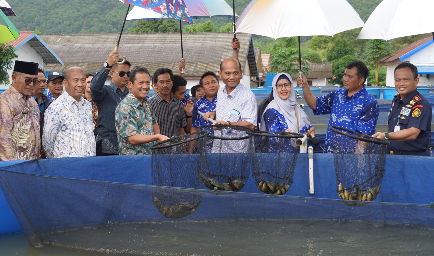 Kunjungan Kerja Menteri Kelautan dan Perikanan BPBAT Mandiangin