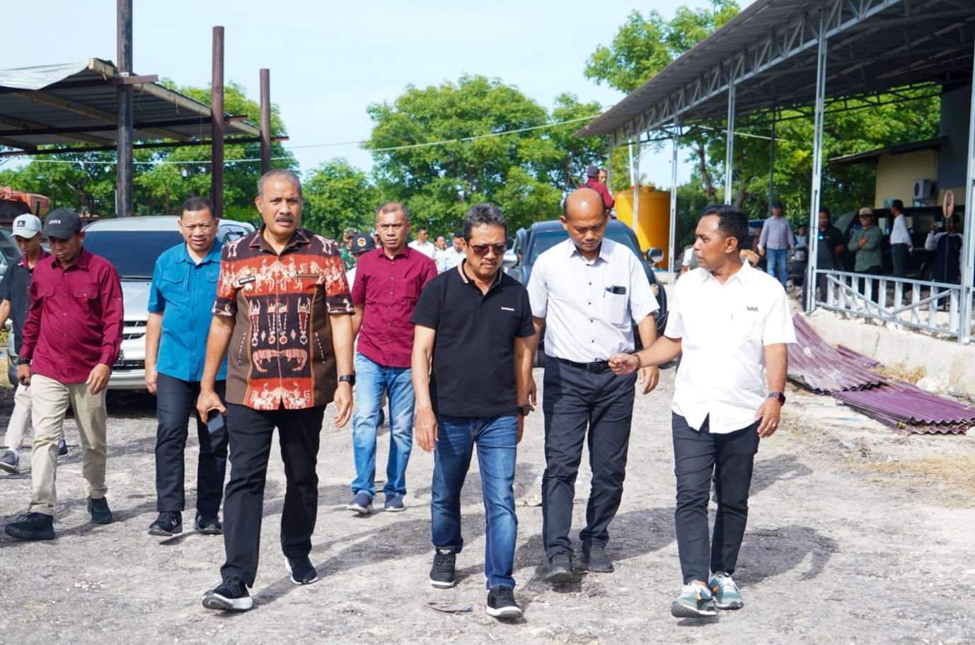 DIRJEN PB MENDAMPINGI KUNJUNGAN KERJA MKP KE KABUPATEN SUMBA TIMUR