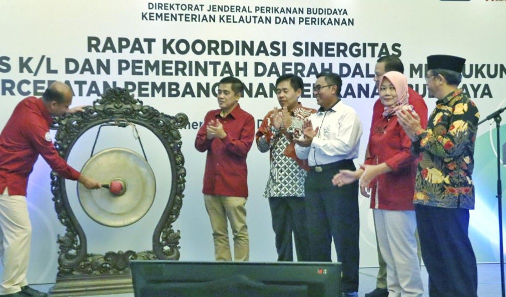 RAPAT KOORDINASI SINERGITAS LINTAS K/L PEMBANGUNAN KAWASAN BUDIDAYA UDANG KEBUMEN