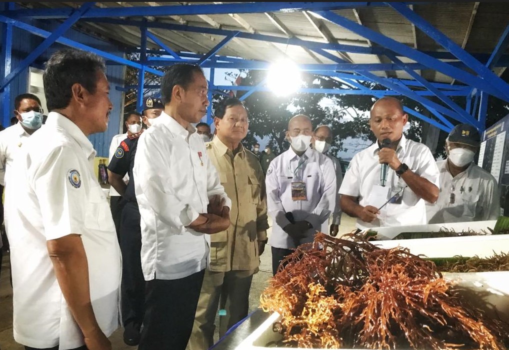 Kunjungan Kerja Presiden RI dan Menteri Kelautan dan Perikanan di Kota Tual, Provinsi Maluku