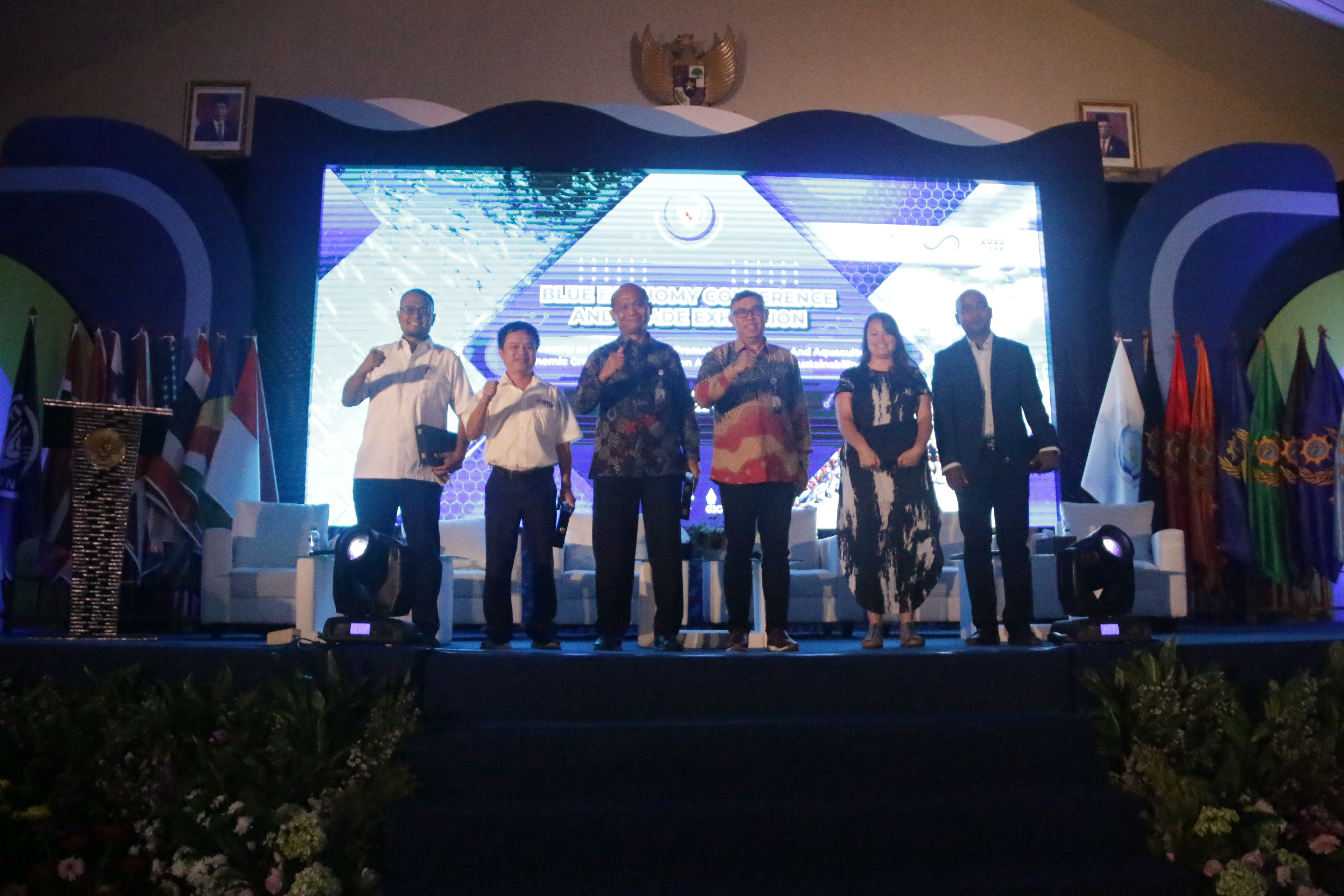 Dirjen PB menjadi salah satu pembicara dalam acara Blue Economy Conference and Trade Exhibition