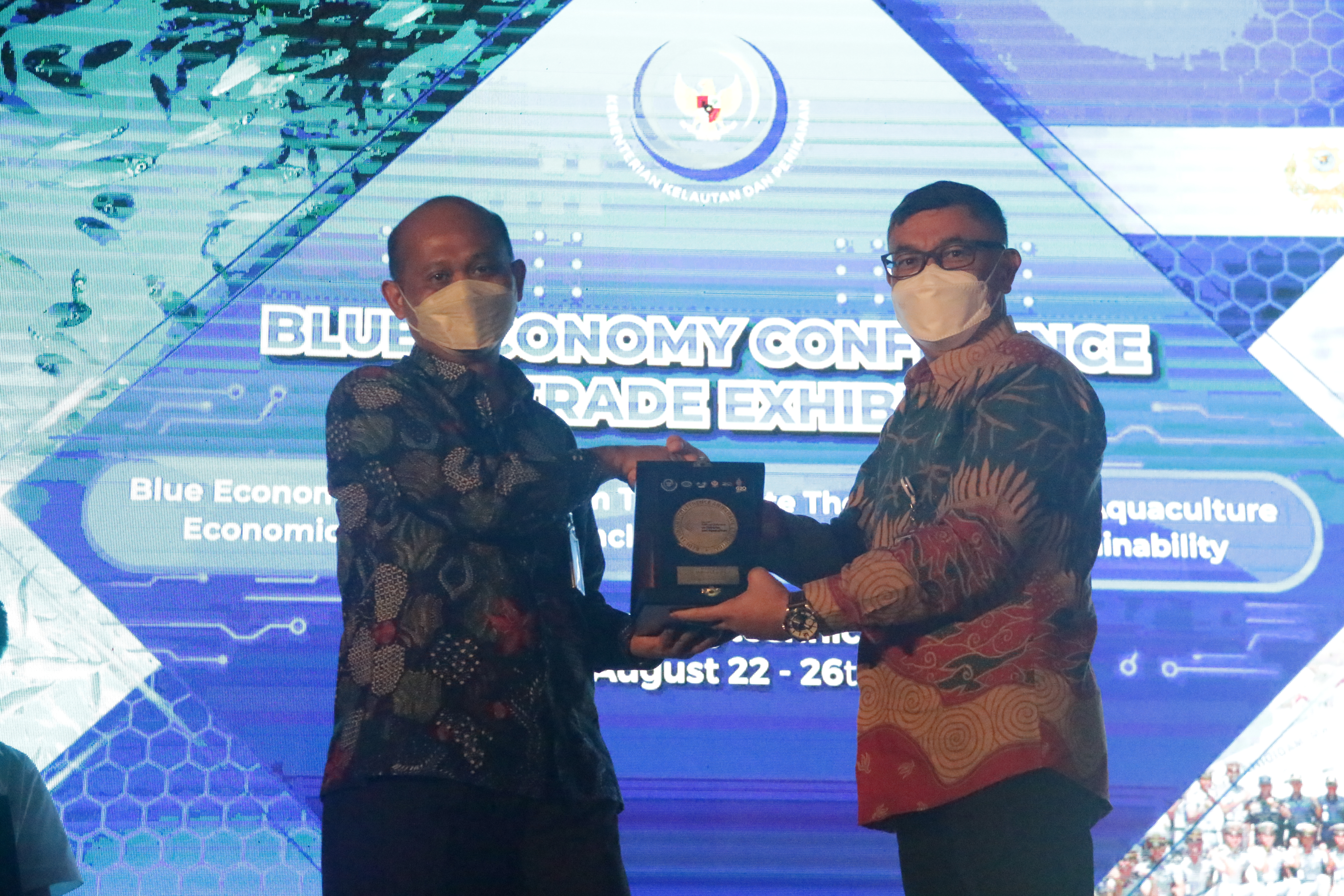 Dirjen PB menjadi salah satu pembicara dalam acara Blue Economy Conference and Trade Exhibition