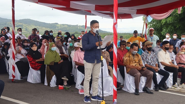 Dirjen PB mendampingi Menteri KP Kunjungan Kerja di Kab. Sumbawa (18/03/22)