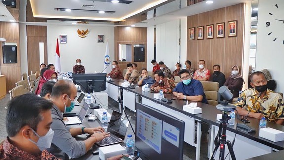 Dirjen PB menerima kunjungan DPRD Kab. Kebumen (24/12/21)