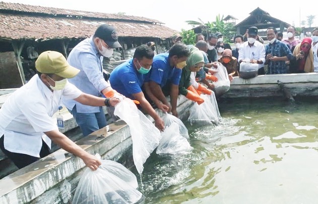 Dirjen PB mendampingi kunjungan kerja Wakil Ketua Komisi IV DPR RI di Kab. Kediri (18/12/21)