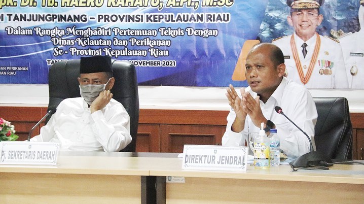 Dirjen PB menghadiri pertemuan teknis di Tanjung Pinang (12/11/21)