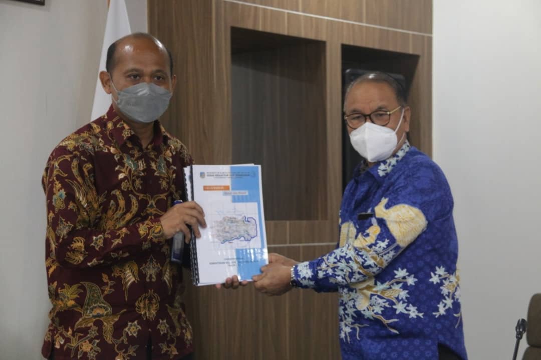 Dirjen PB melakukan pertemuan dengan Bupati Konawe Selatan (5/11/21)