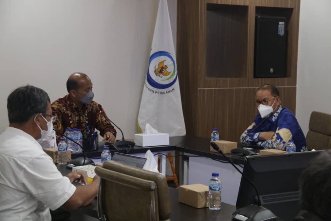 Dirjen PB melakukan pertemuan dengan Bupati Konawe Selatan (5/11/21)