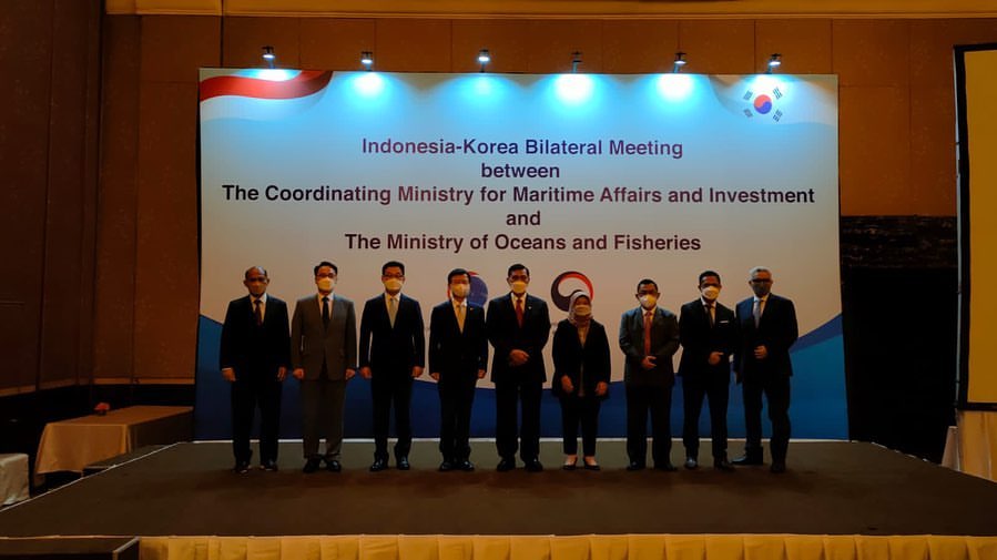 Dirjen PB menghadiri Bilateral Meeting antara Kemenkomarves dengan KKP - Korea (13/10/21)