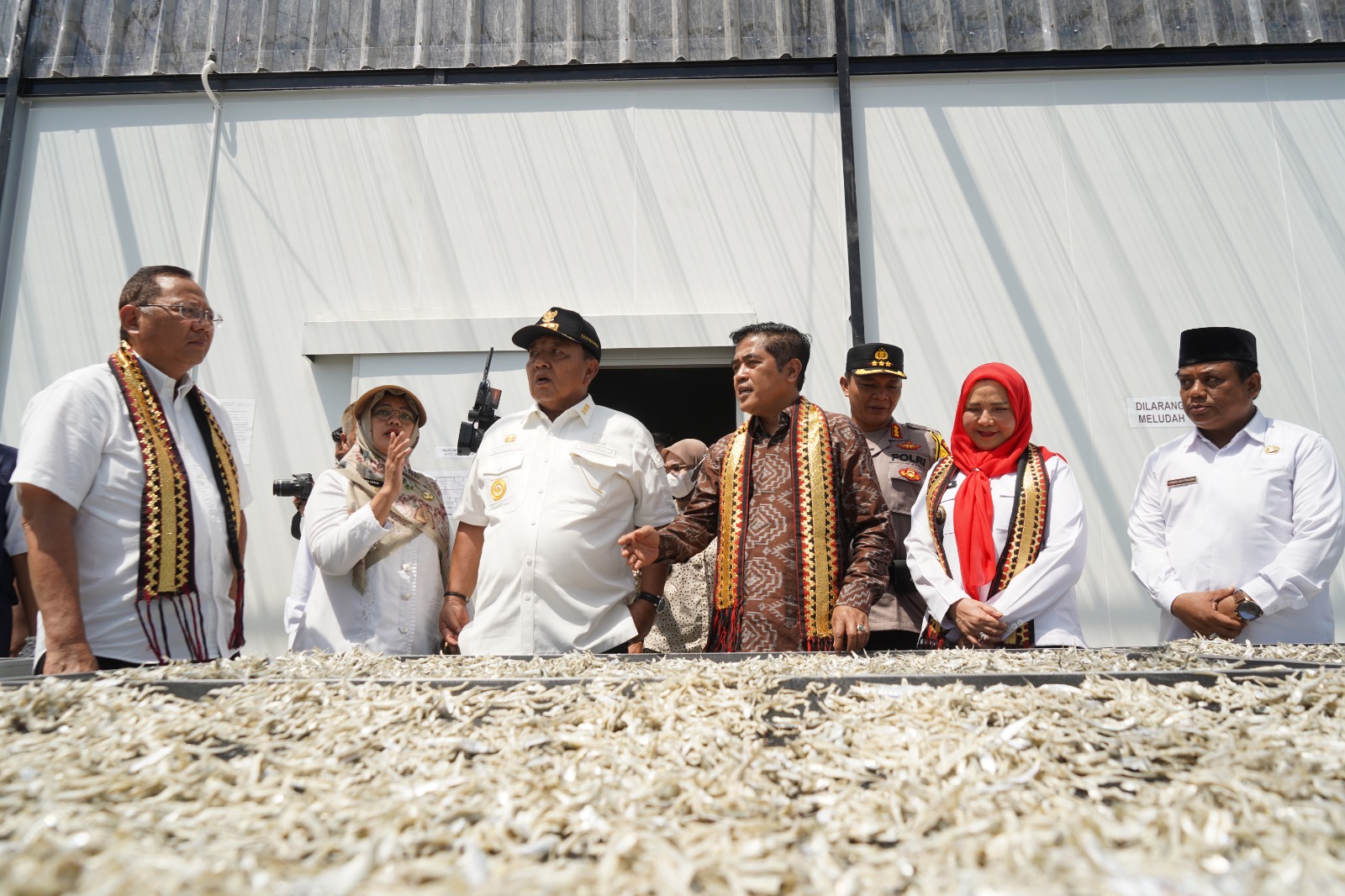 Peresmian Kampung Nelayan Modern Pulau Pasaran