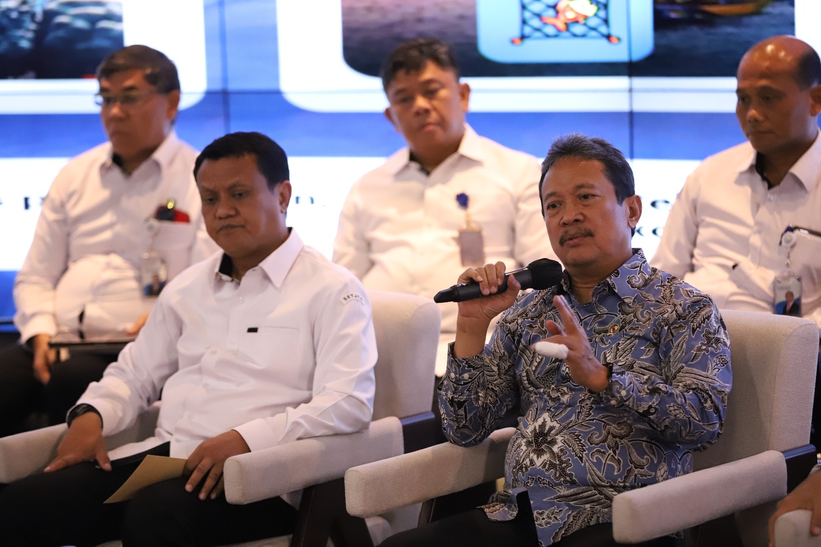 Konferensi Pers Outlook dan Program Prioritas Sektor Kelautan dan Perikanan Tahun 2024