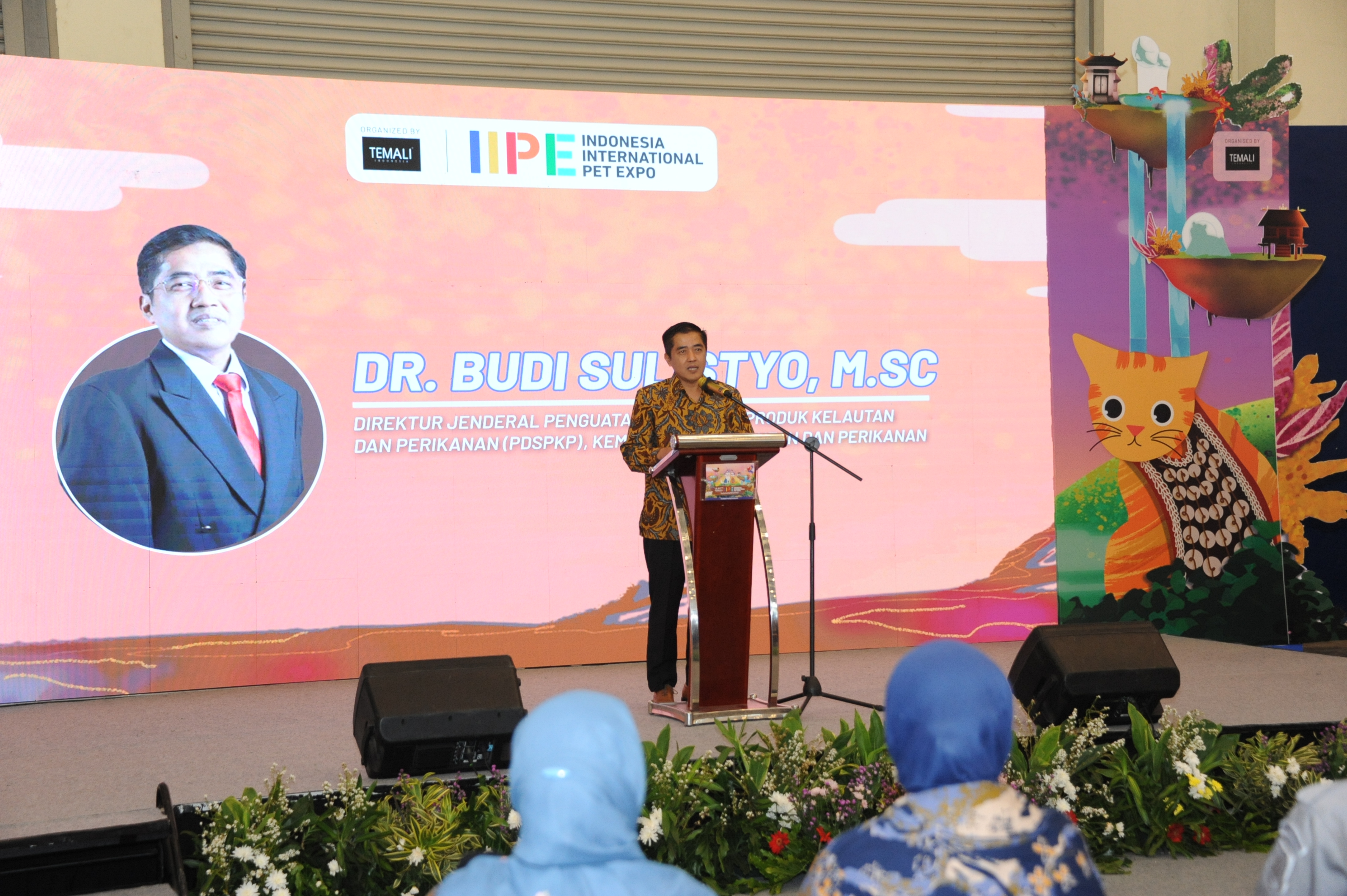 Kalikan dalam ajang Indonesia International Pet Expo 2023