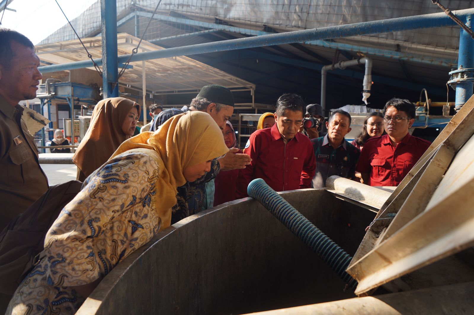 Kunjungan Kerja Ditjen PDSPKP ke PT. Kappa Carrageenan Nusantara (KCN) di Pasuruan