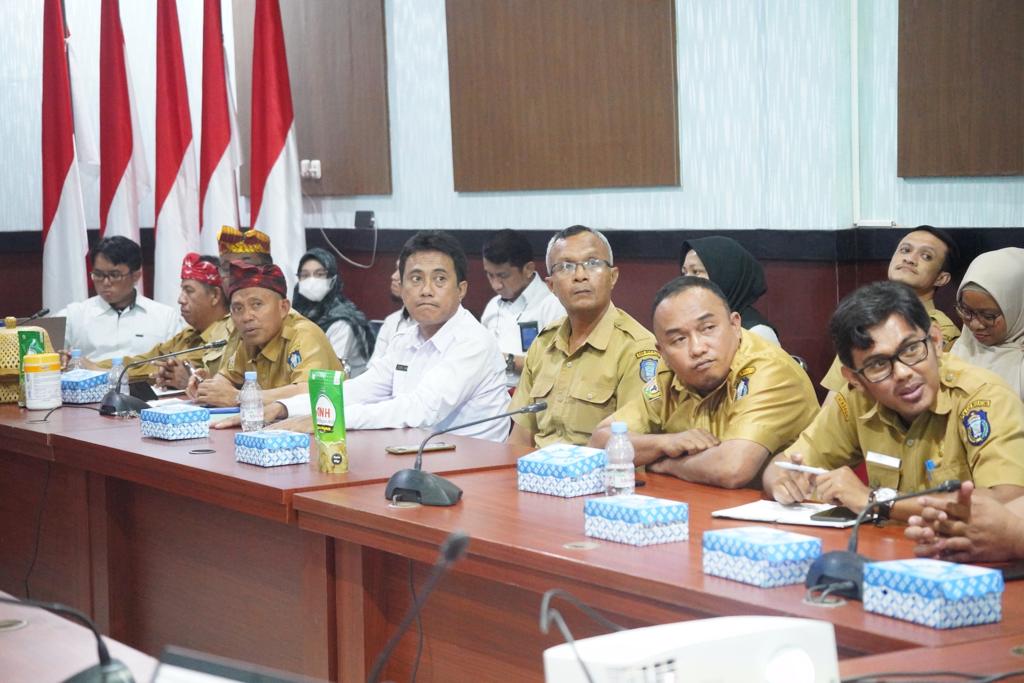 Kunjungan Kerja Dirjen PDSPKP Dalam Rangka Modelling Rumput Laut di Wakatobi