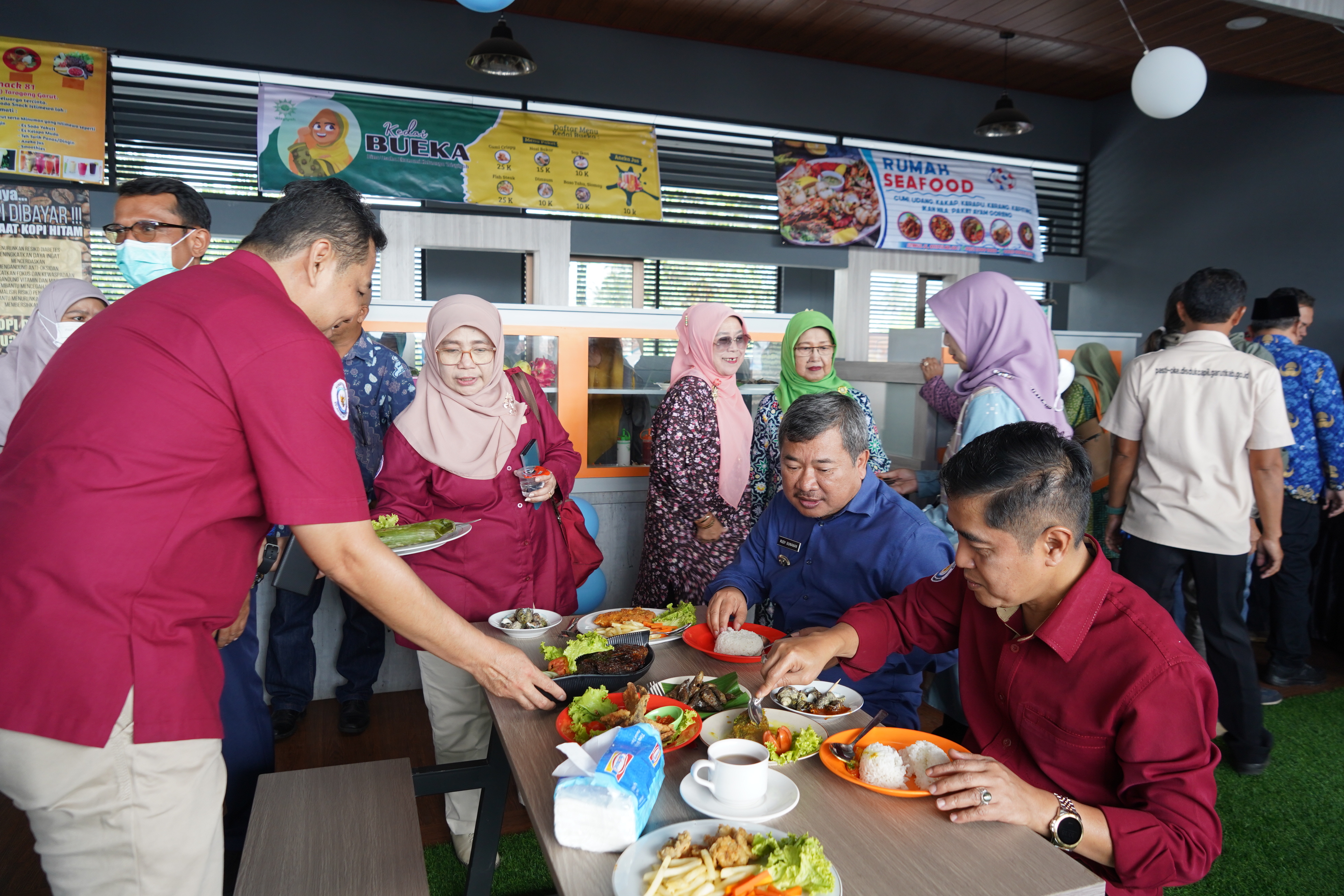 Grand Opening Sentra Kuliner Ikan di kabupaten Garut