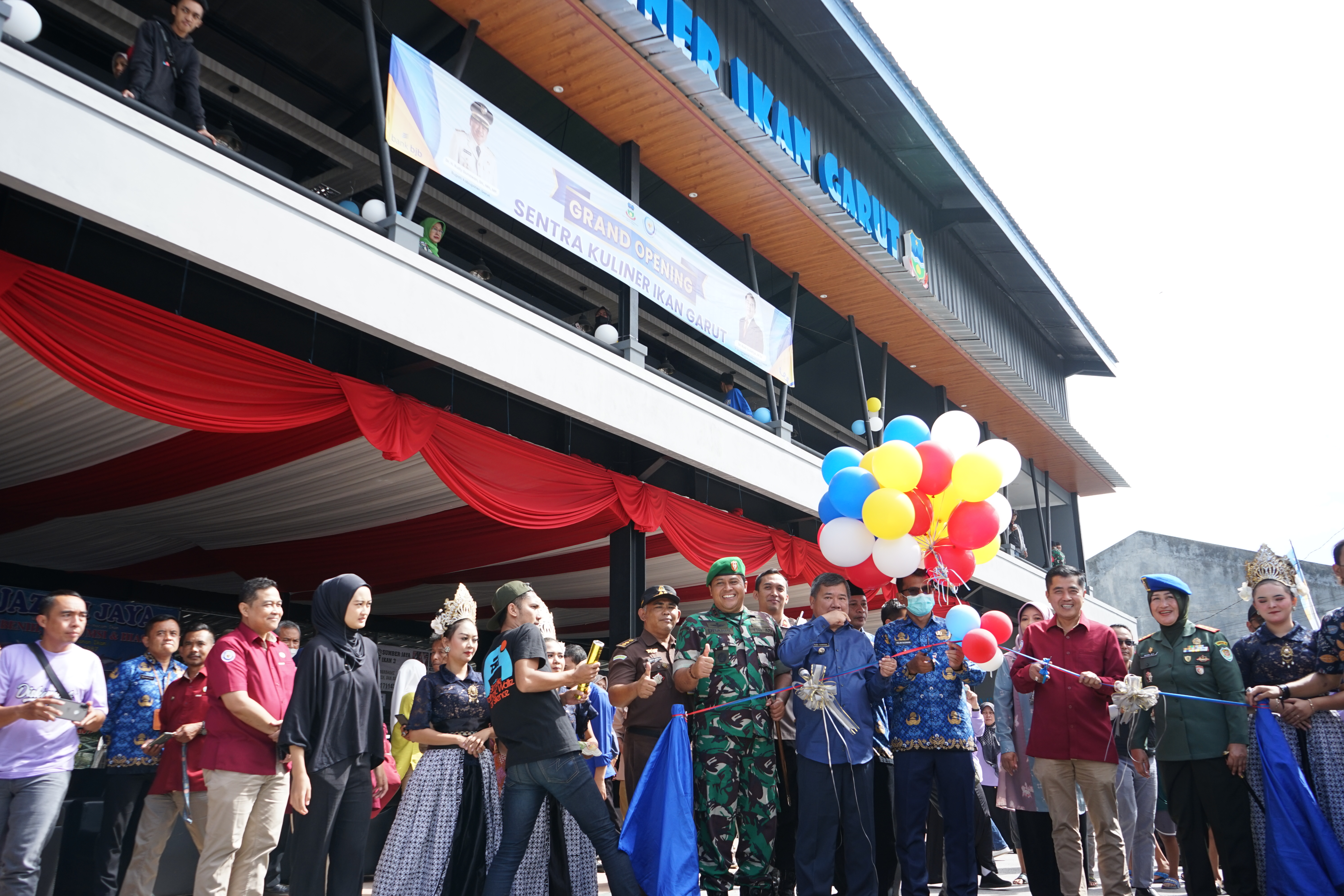 Grand Opening Sentra Kuliner Ikan di kabupaten Garut