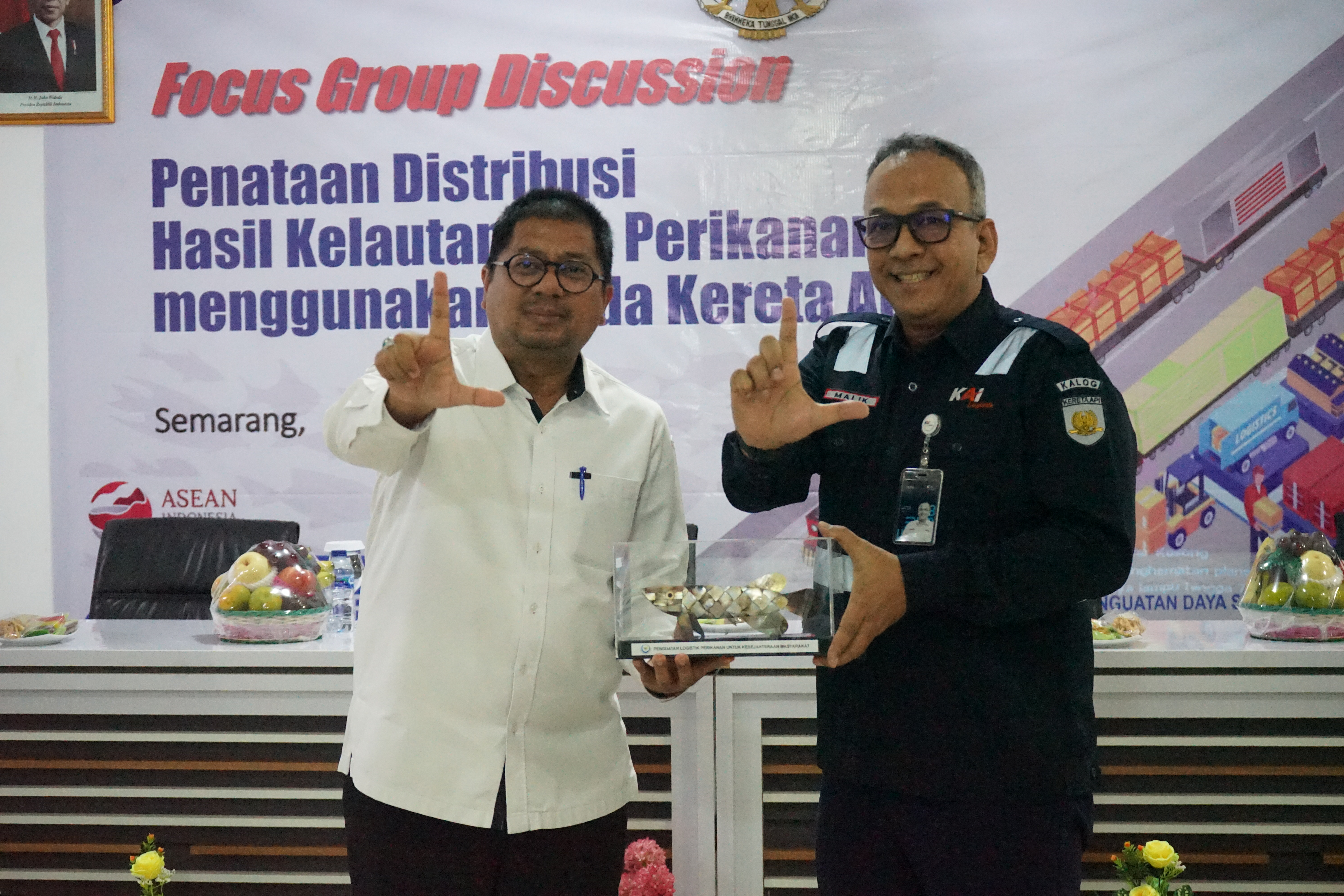 Focus Grup Discussion Penataan Distribusi Hasil Kelautan dan Perikanan Menggunakan Moda Kereta Api