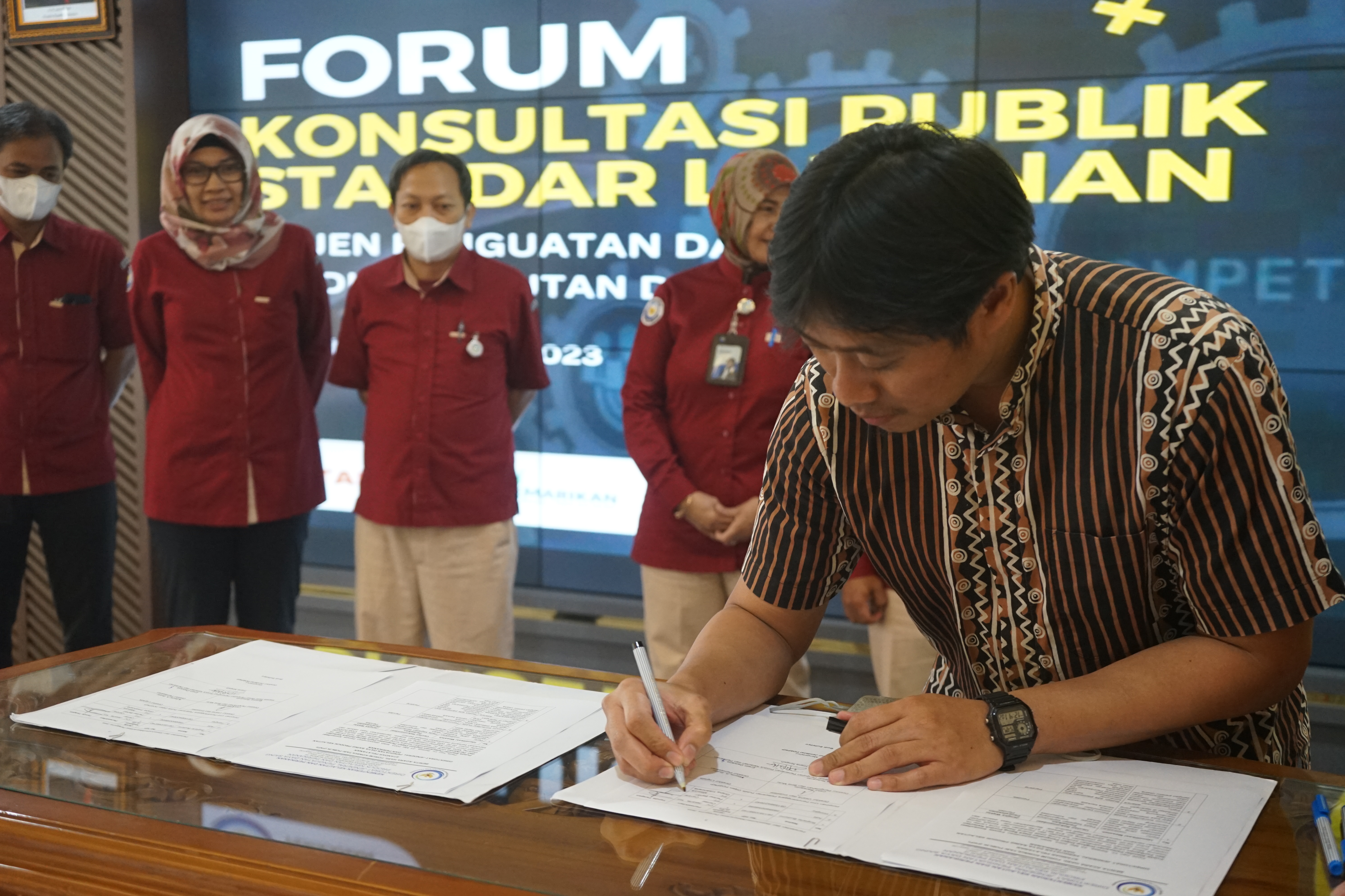 FORUM KONSULTASI PUBLIK STANDAR PELAYANAN LINGKUP DITJEN PDSPKP