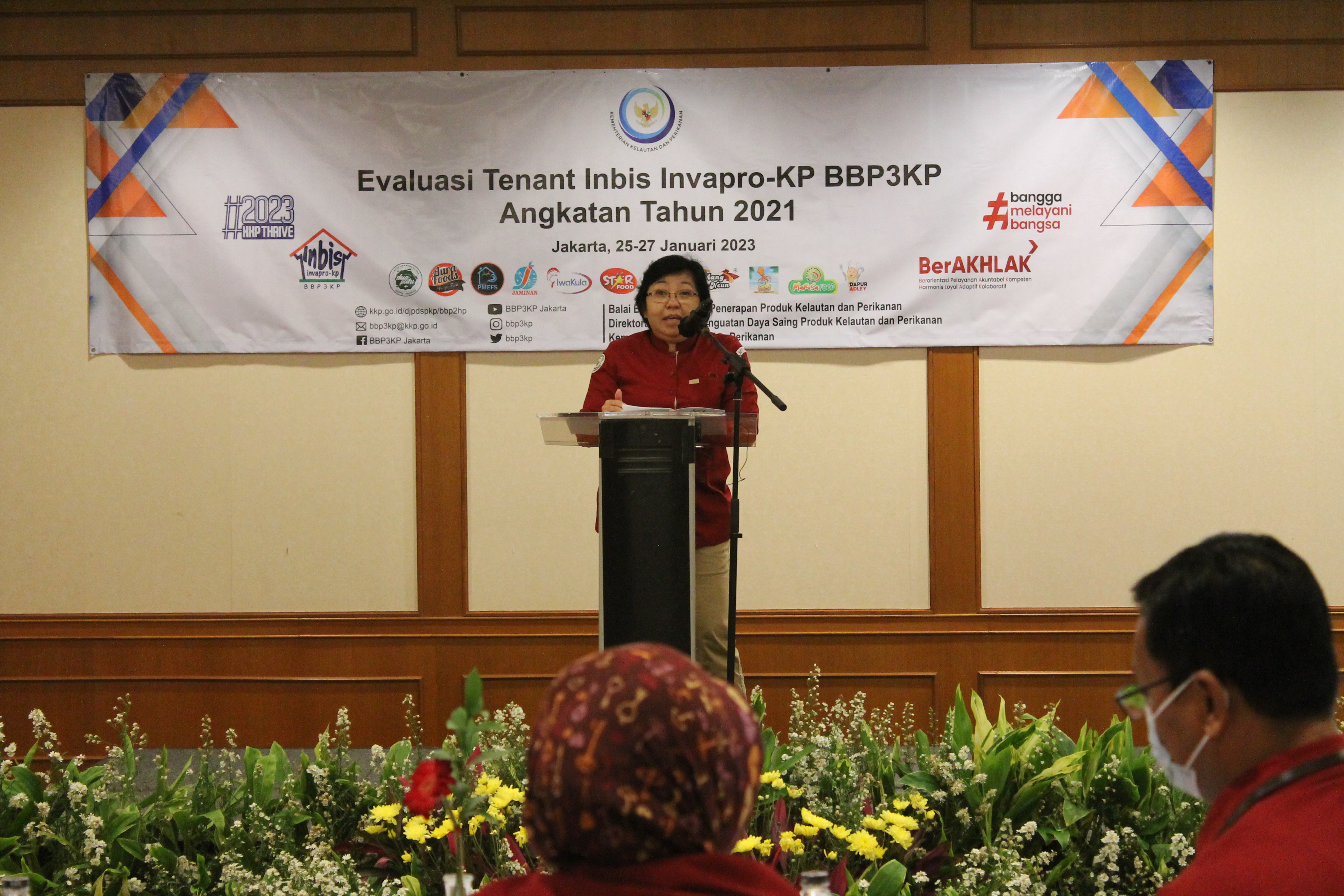 Evaluasi Tenant Inbis Invapro-KP BBP3KP Angkatan Tahun 2021