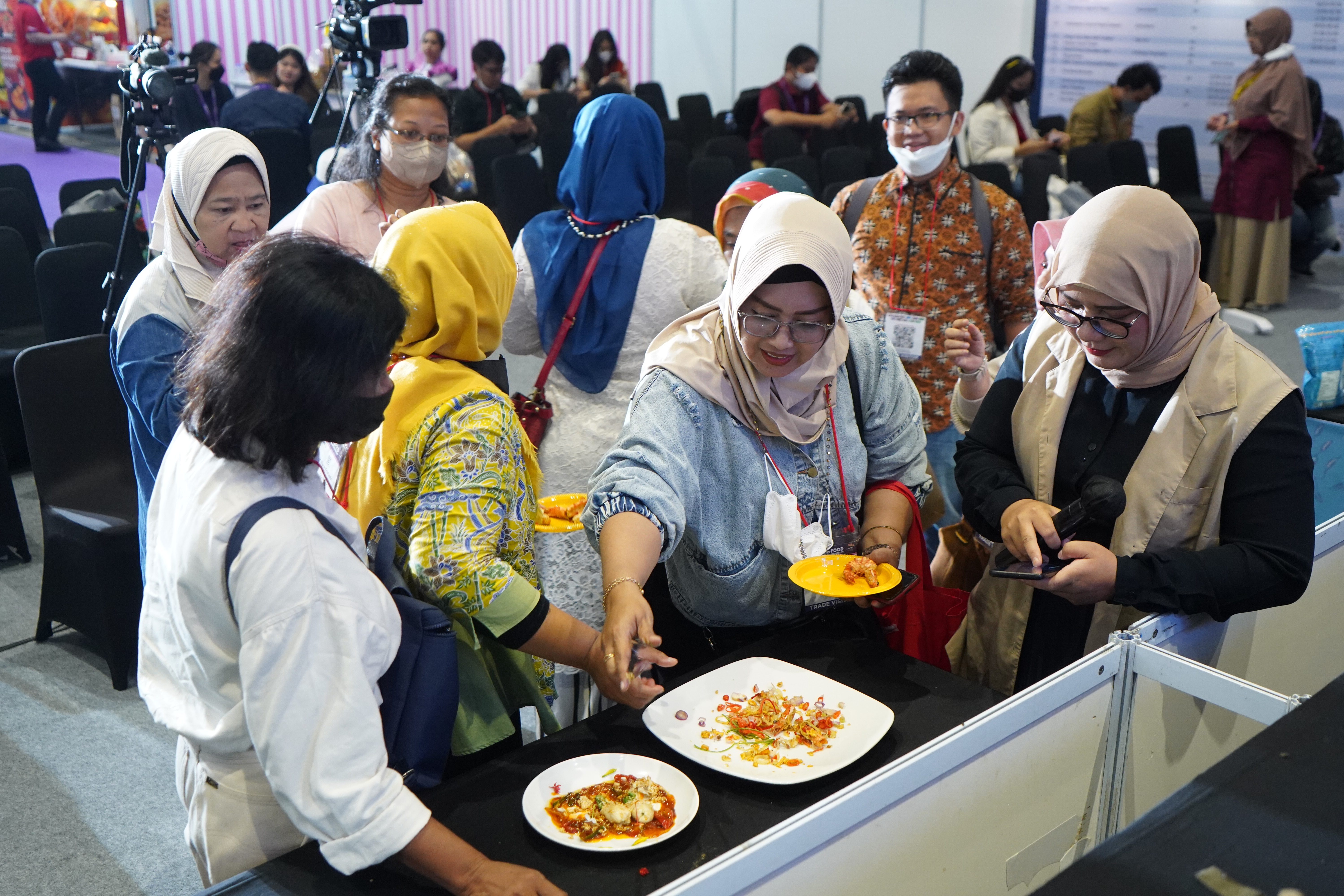 PPJI dan Krista Exhibitions cooking demo