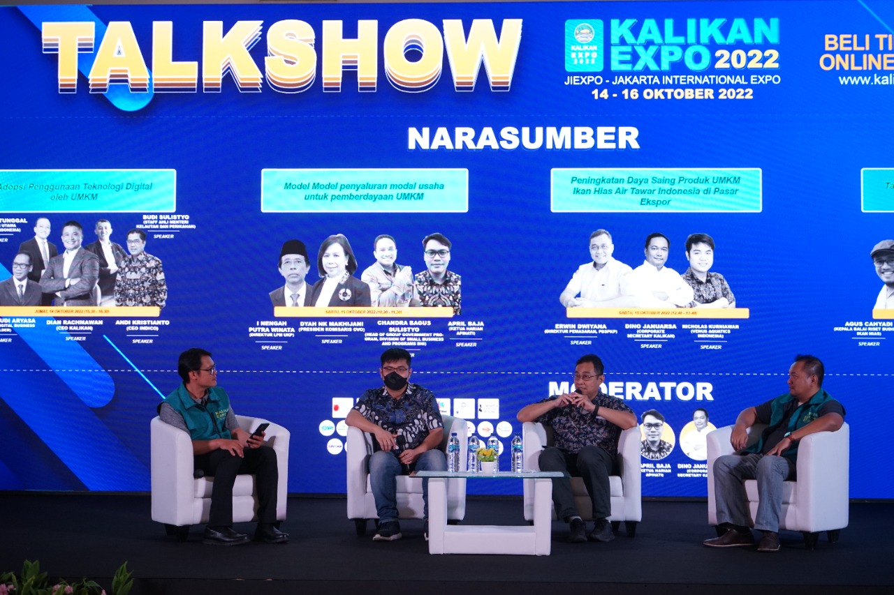 Talkshow Ikan Hias dan Live Setting Aquascape di Kalikan Expo 2022